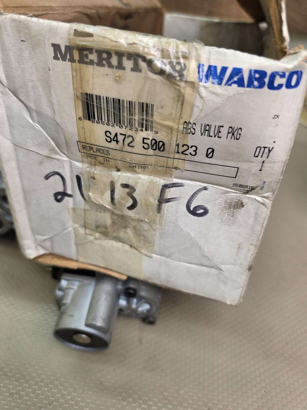 Meritor WABCO S472 500 123 0 ABS Modulator Valve Package 12V