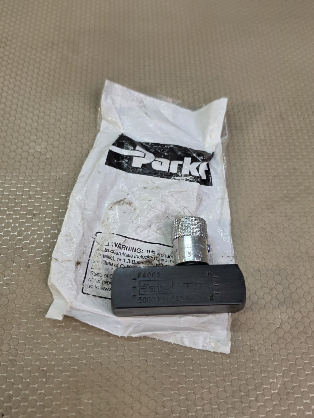 Parker F400S-11HN Hydraulic Flow Control Valve 5000 PSI 345 BAR