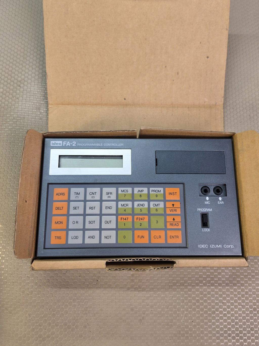 IDEC FA-2 PT-08 Handheld Programmer Terminal Program Loader NEW