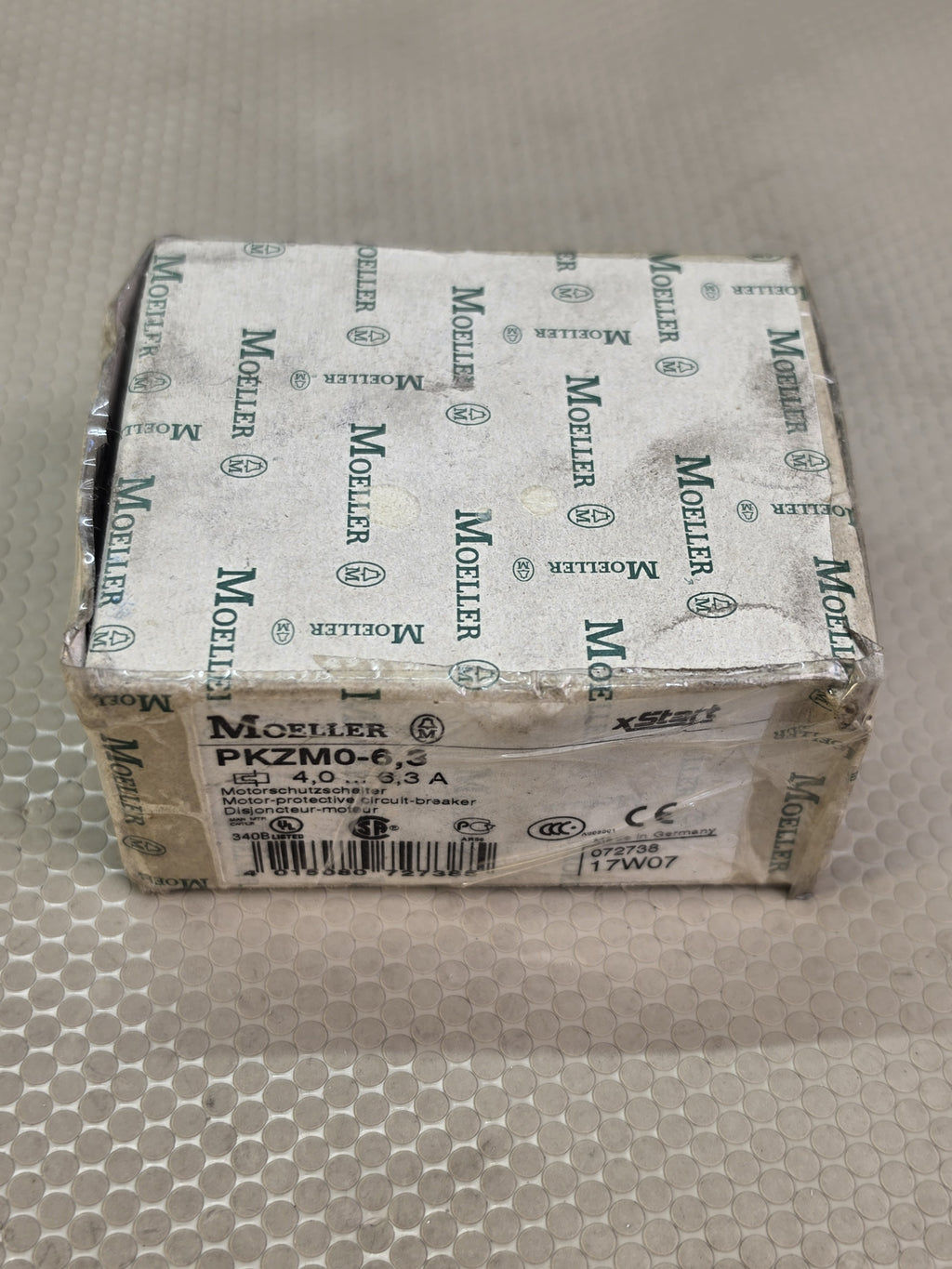 Moeller PKZM0-6,3 Motor Protective Circuit Breaker 4.0-6.3A xStart Series