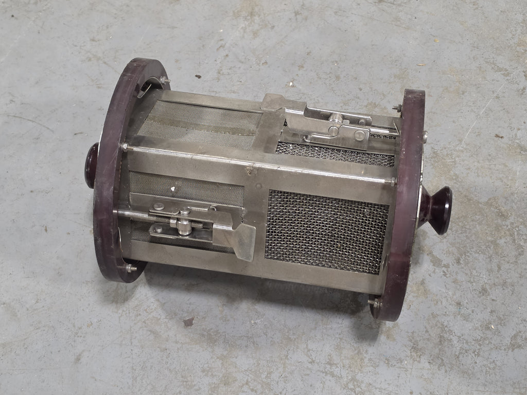 Ultrasonic Cleaner Parts Basket Perforated Stainless Steel Square Mesh Container Industrial Parts Washing