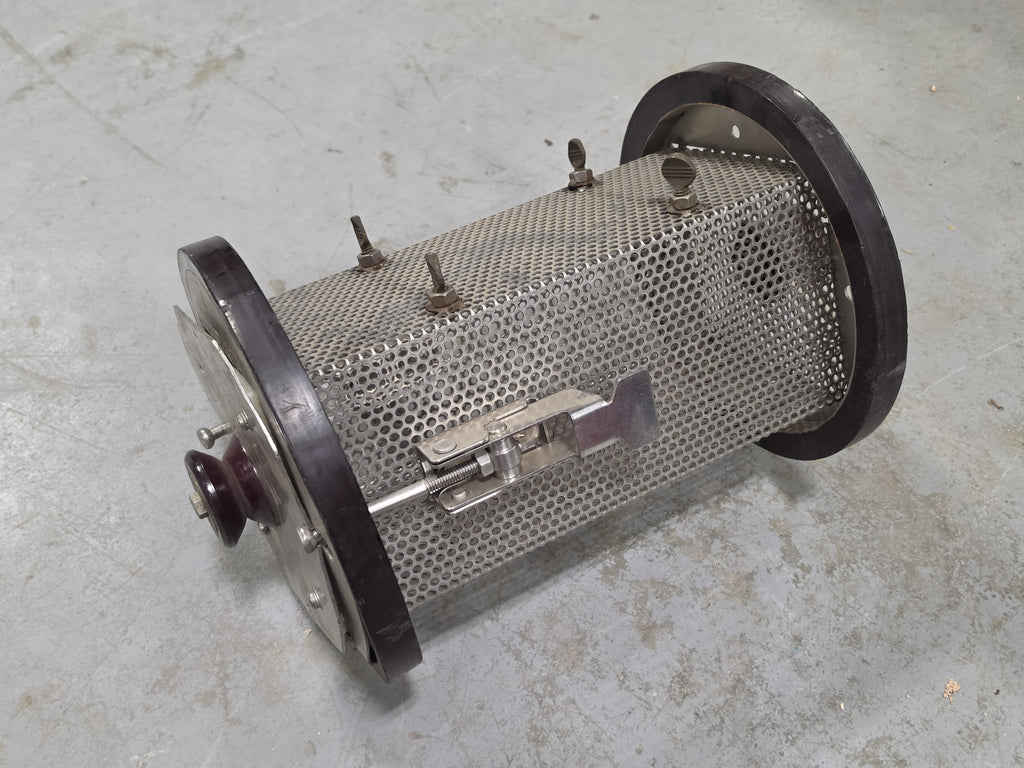 Ultrasonic Cleaner Parts Basket Perforated Stainless Steel Square Mesh Container Industrial Parts Washing