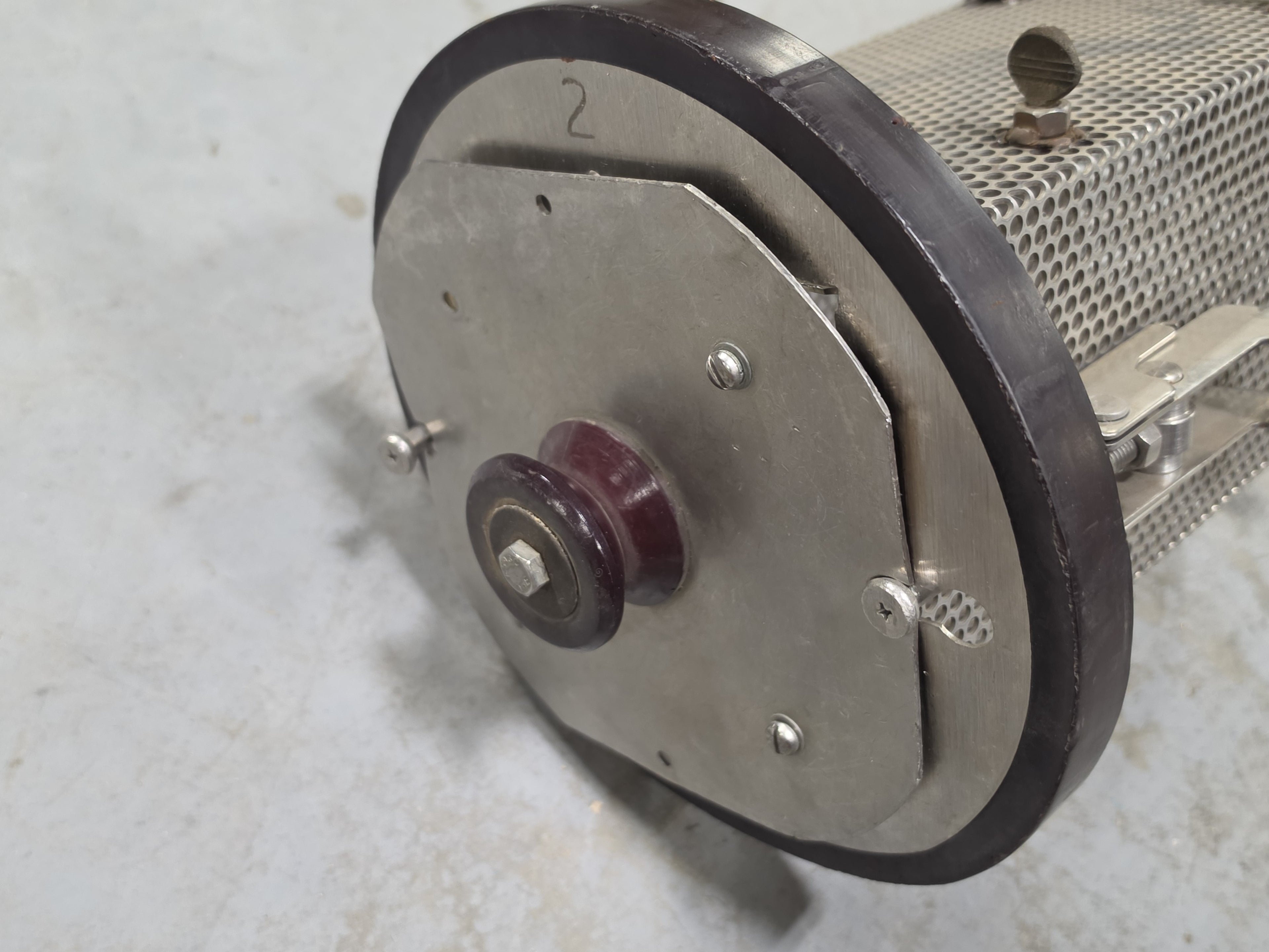 Ultrasonic Cleaner Parts Basket Perforated Stainless Steel Square Mesh Container Industrial Parts Washing