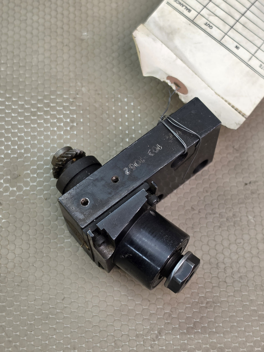 Citizen Cincom VSC103 EXT 13 Degree Cross Drill Live Tool Holder 6S114 2062