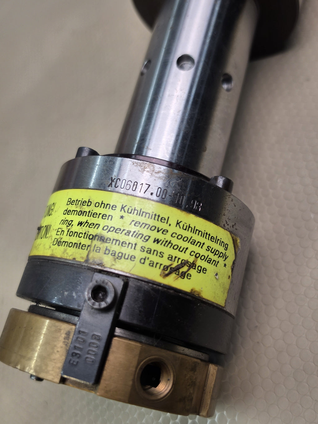 Göltenbodt XC06017.00-10.98 Rotary Drill Spindle for Tornos MultiDeco 26.6 Live Tool