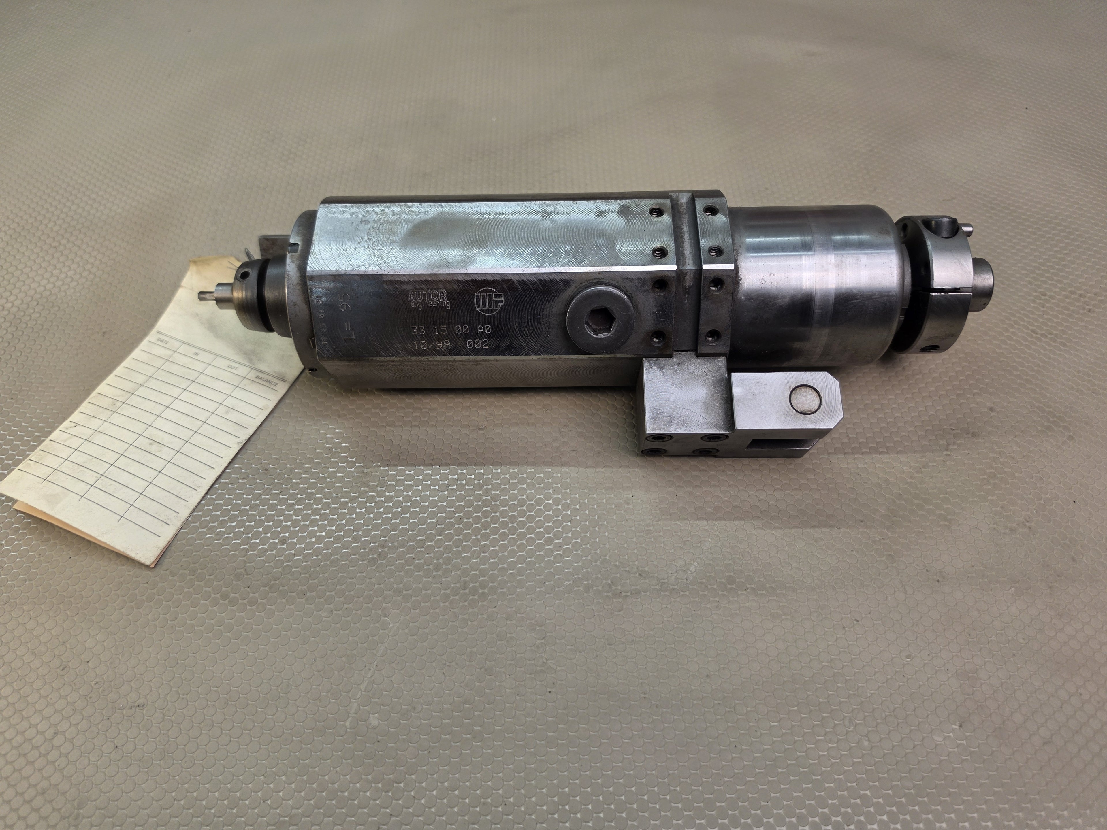 AUTOR Engineering 33.15.00.A0 Synchronized Broaching Spindle Tornos Multi-Deco 26/6