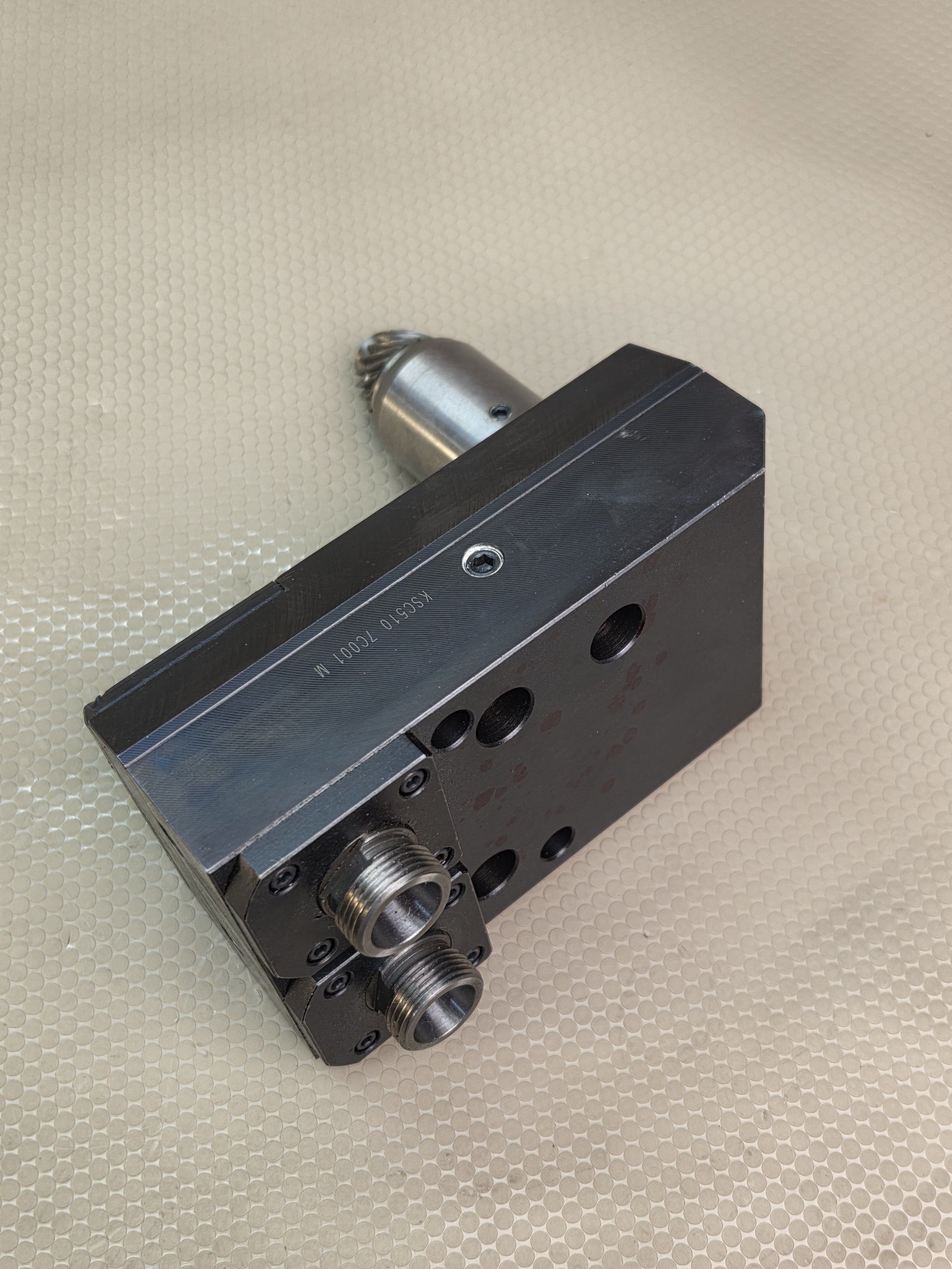 Citizen Cincom KSC510 7C001 M Dual Station ER16 Live Tooling Head Right Angle Drive CNC Lathe