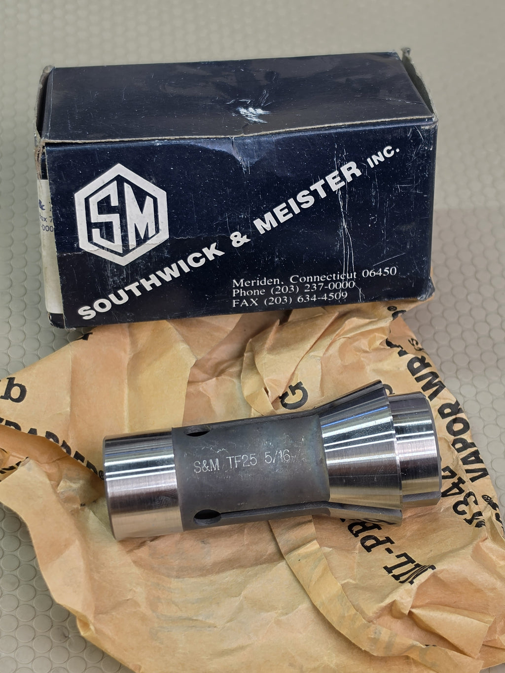 Southwick & Meister S&M TF25 Steel Collet 5/16"