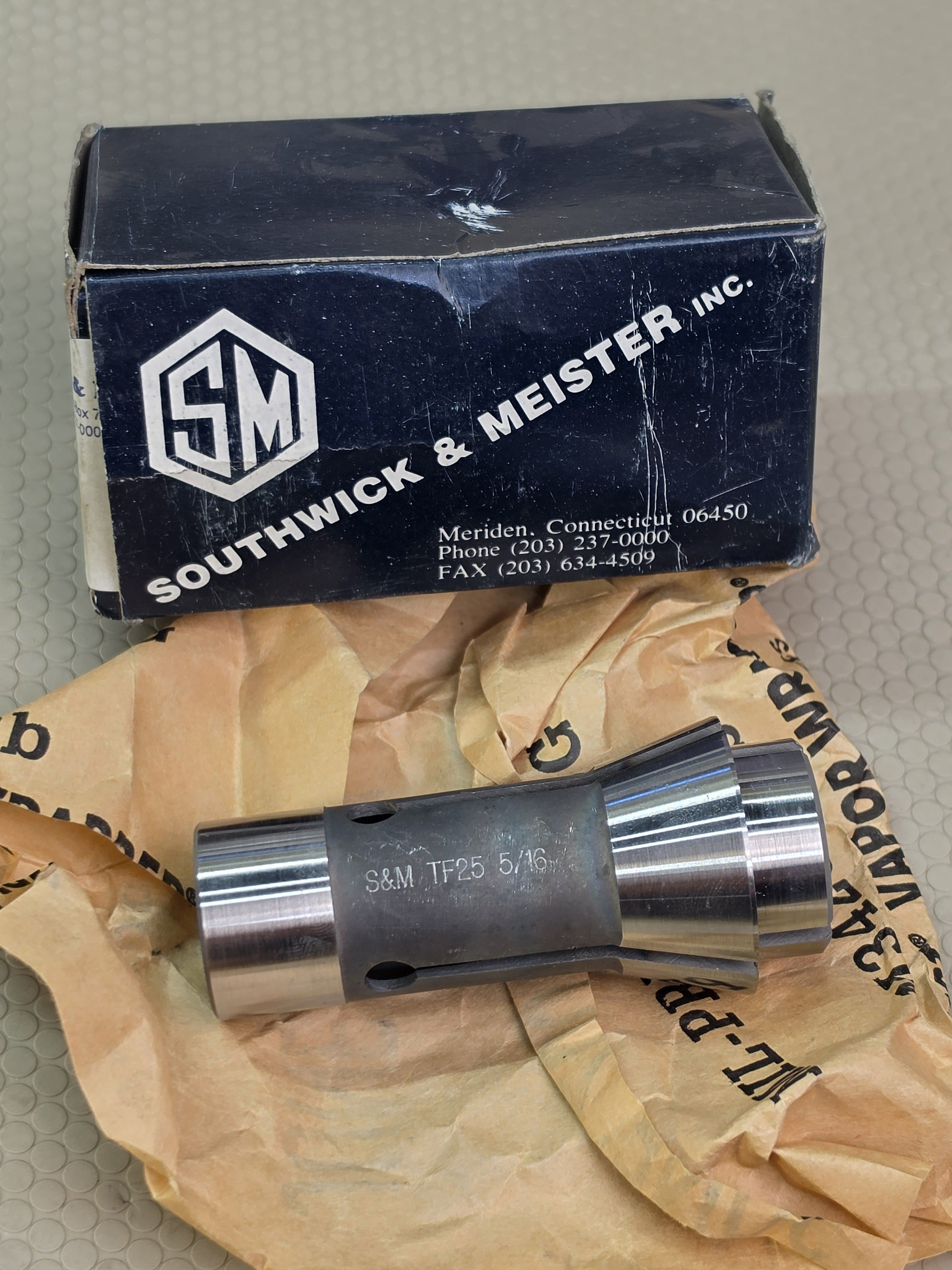 Southwick & Meister S&M TF25 Steel Collet 5/16"