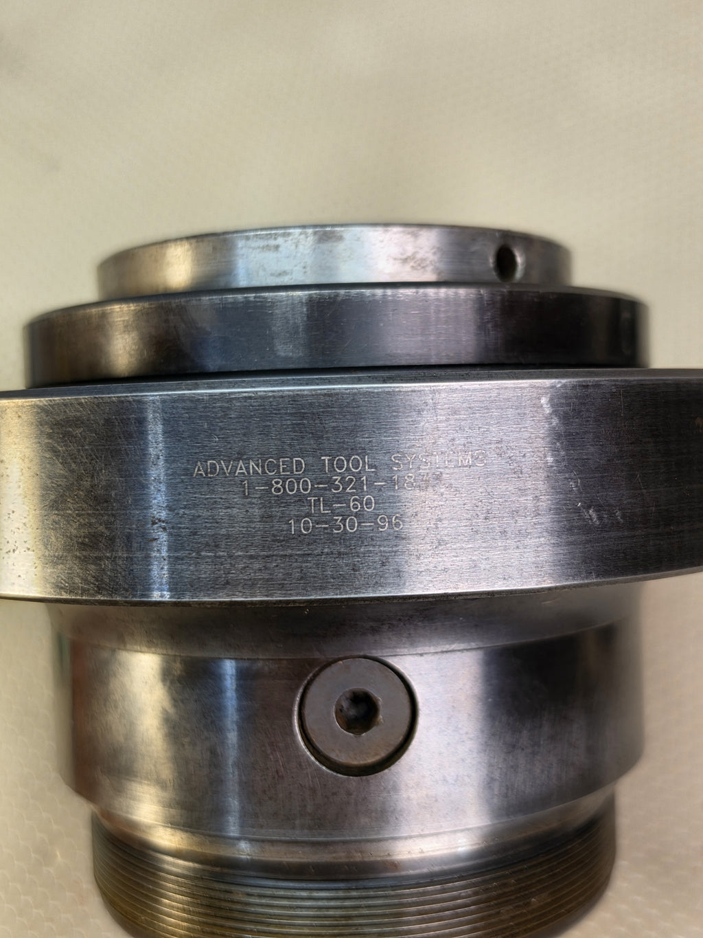 Advanced Tool Systems ATS TL-60 True Length Quick Change Collet Chuck