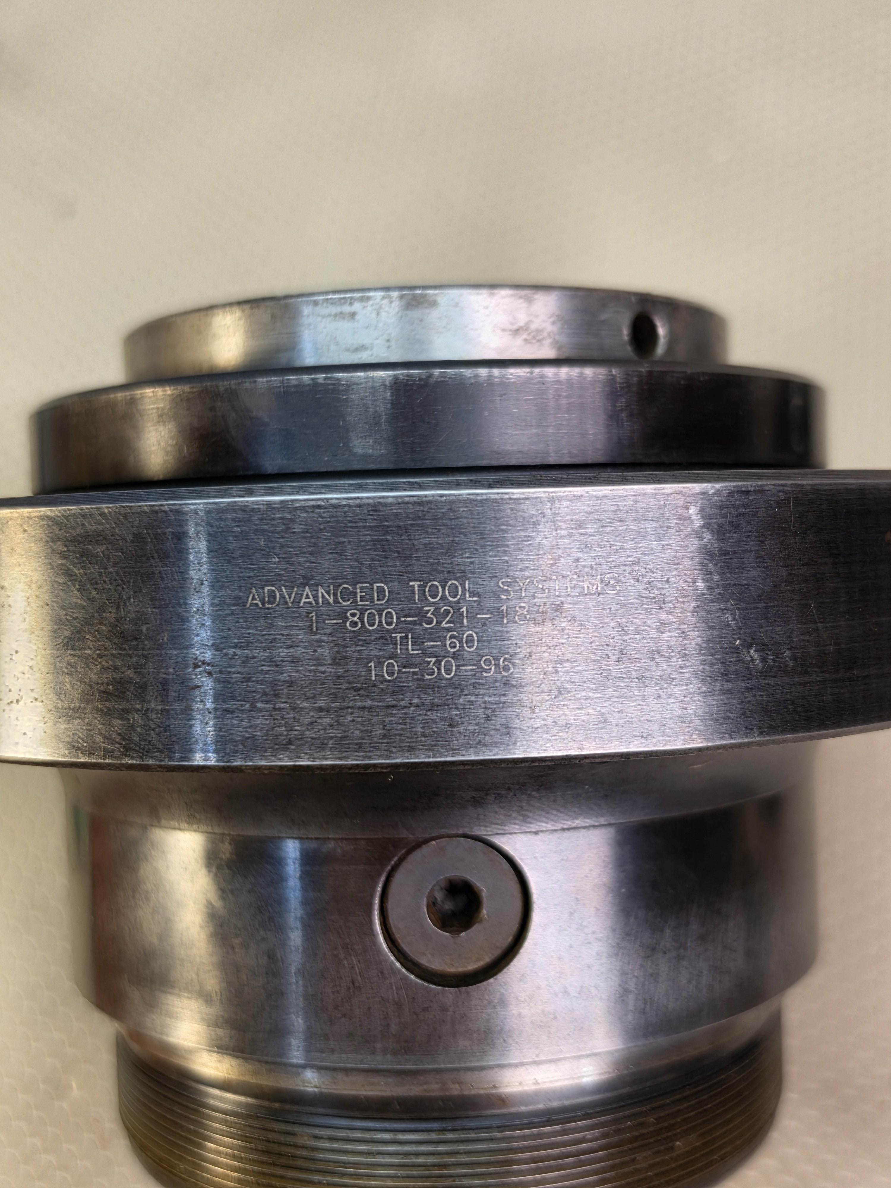 Advanced Tool Systems ATS TL-60 True Length Quick Change Collet Chuck