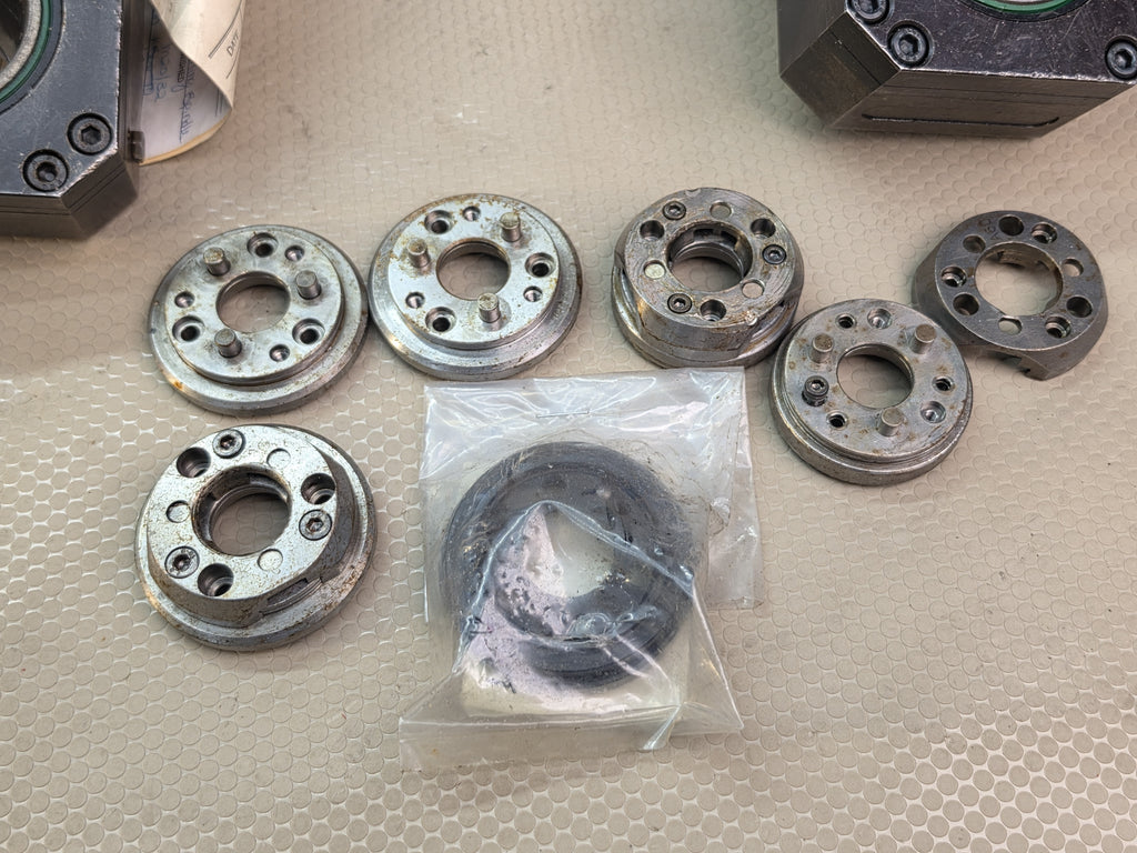 Citizen KSW-101 Thread Whirling Spindle Lot (2) M20/M32 CNC Swiss w/ Cutter Head