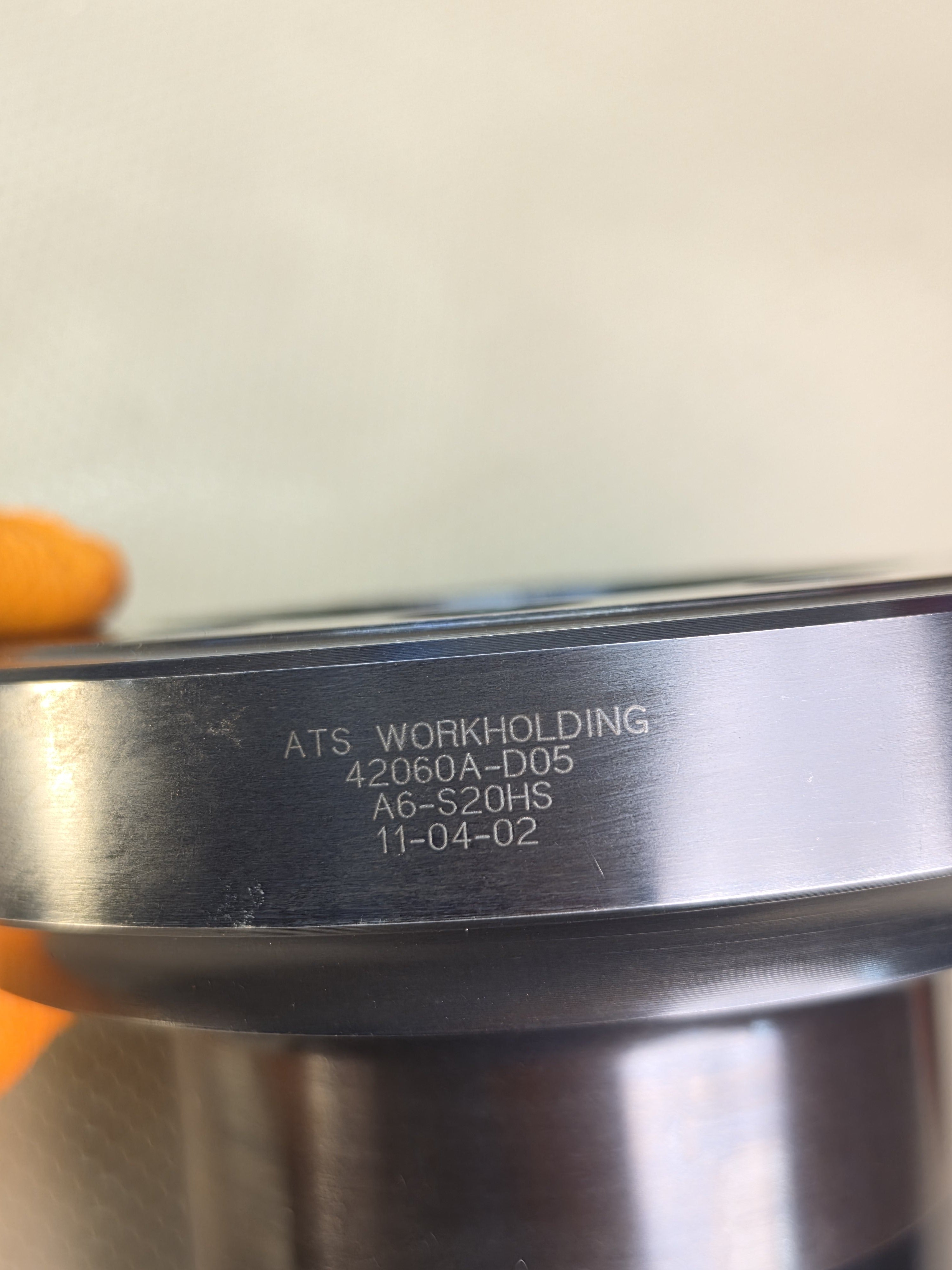 ATS Workholding S20 42060A-D05 A6-S20HS Collet Chuck A2-6 Spindle Mount