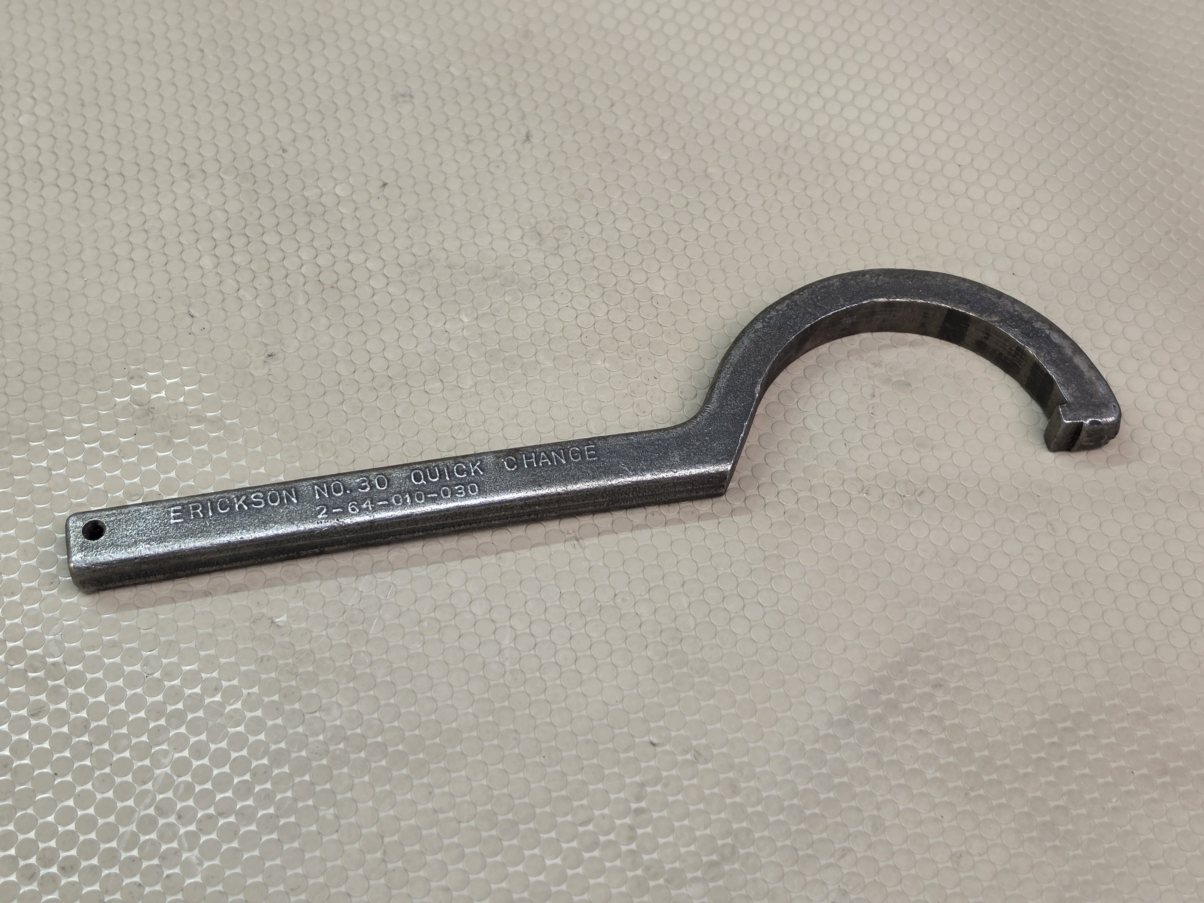 Erickson 2-64-010-030 No. 30 Quick Change Spanner Hook Wrench CNC Related