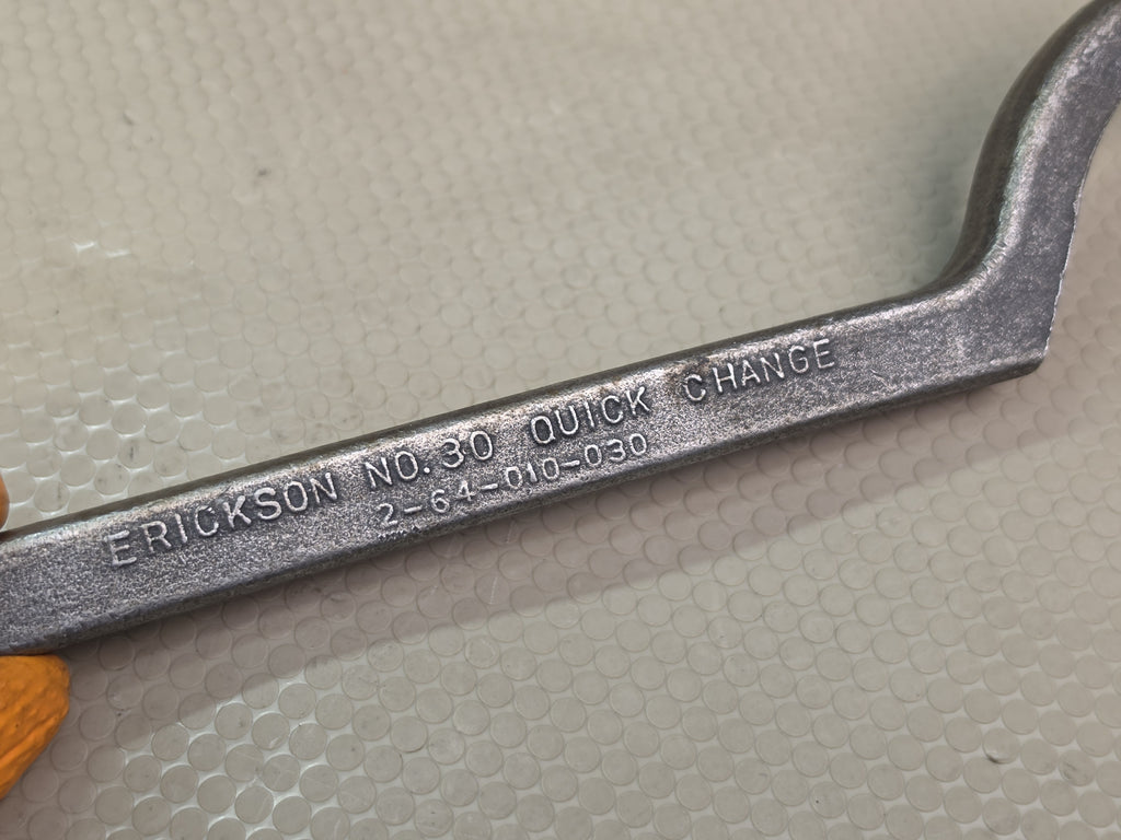 Erickson 2-64-010-030 No. 30 Quick Change Spanner Hook Wrench CNC Related