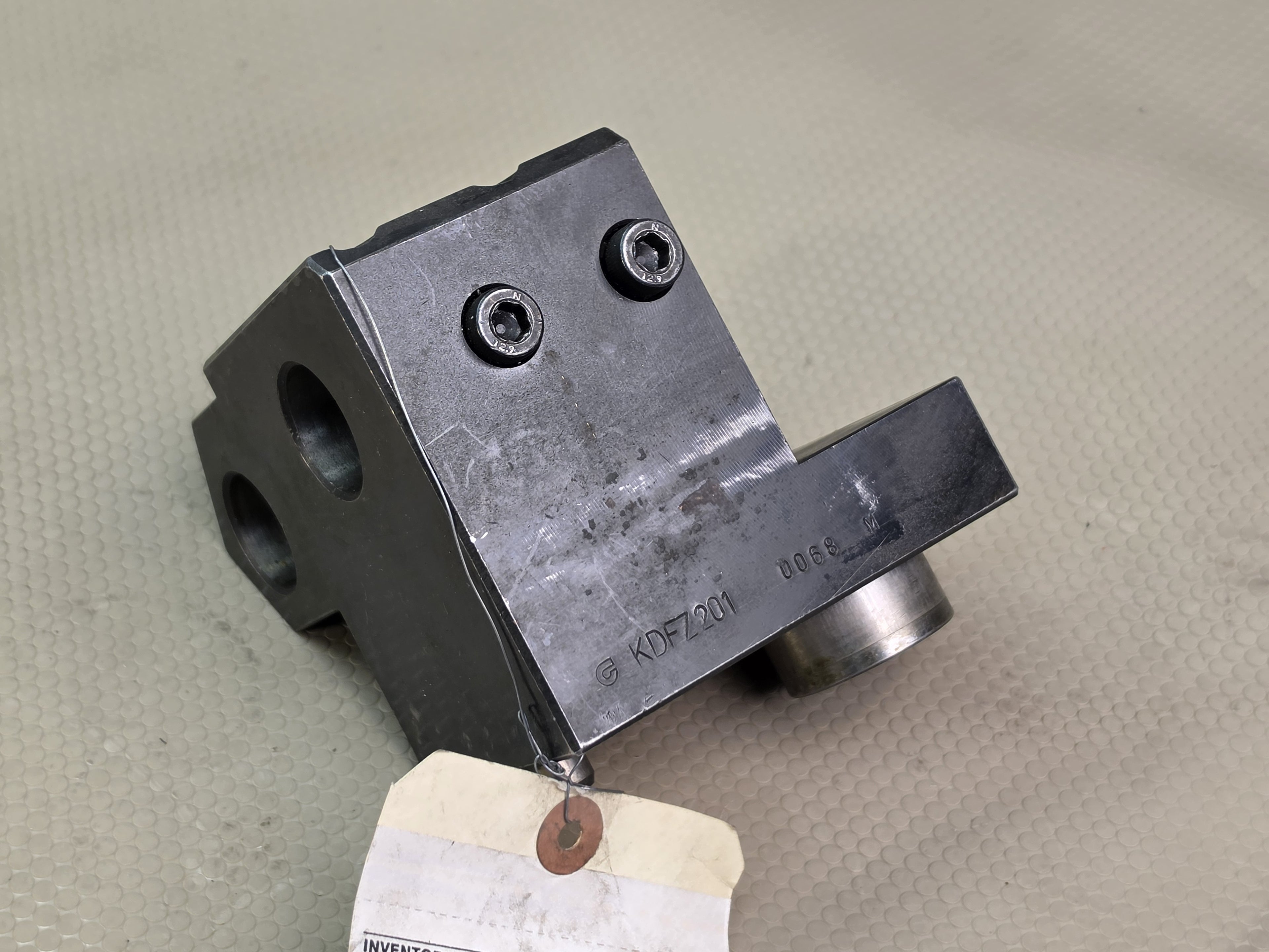 Citizen KDFZ201 CNC Swiss Lathe Turning Tool Holder Block 2 Station