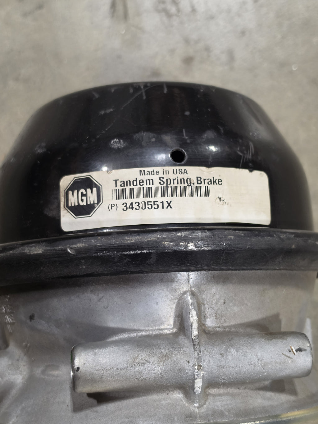MGM 3430551X Type 30/30 Tandem Spring Air Brake Chamber Actuator