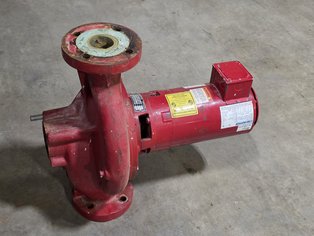Bell & Gossett Series 80 1.5X9.5B Inline Centrifugal Pump 3HP 3 Phase Marathon