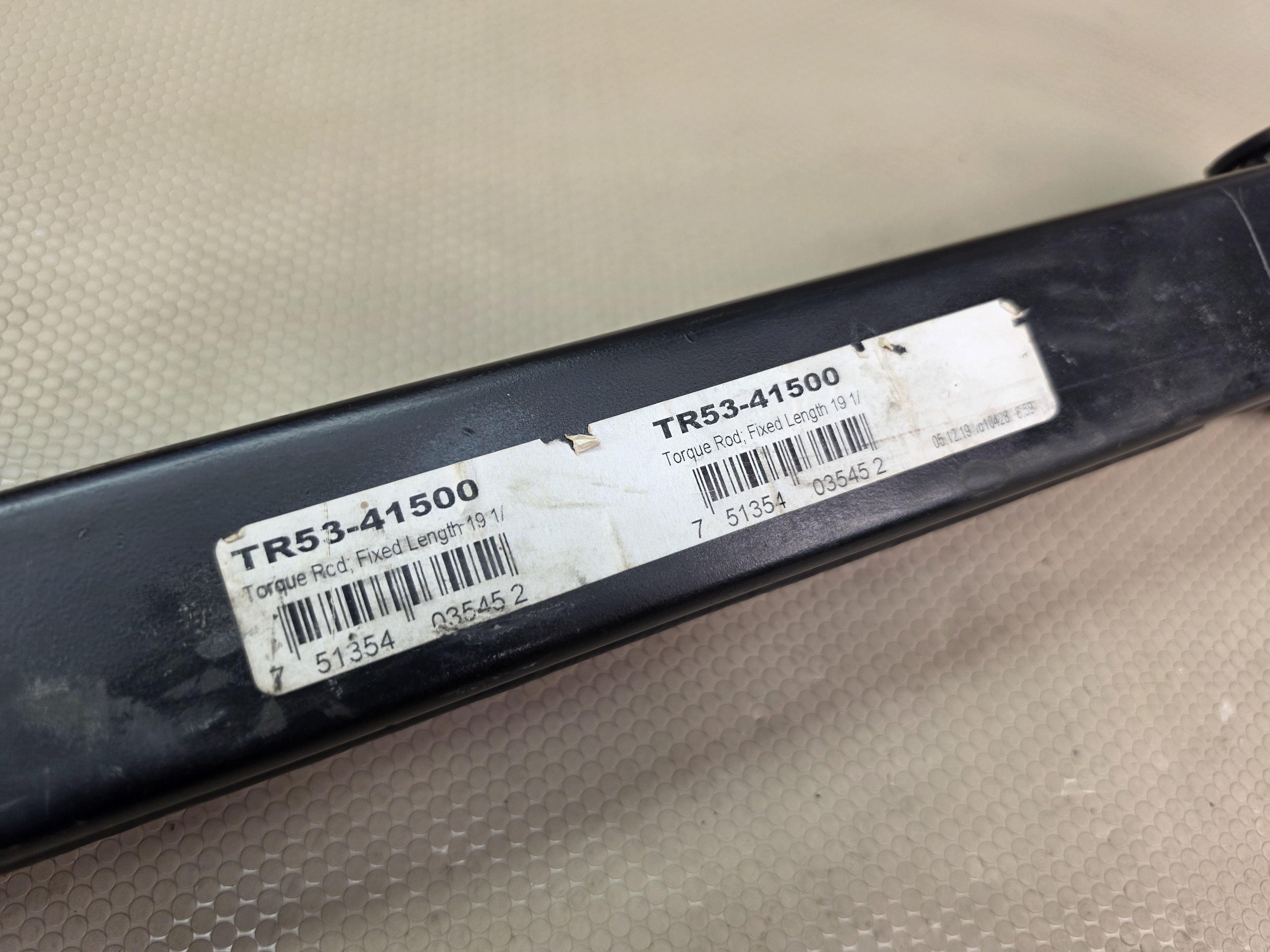 ATRO TR53-41500 Torque Rod 19.25" Fixed Length Truck Trailer Suspension Arm