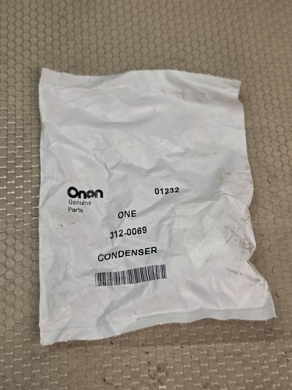 Onan 312-0069 Condenser Genuine Parts NOS New Old Stock