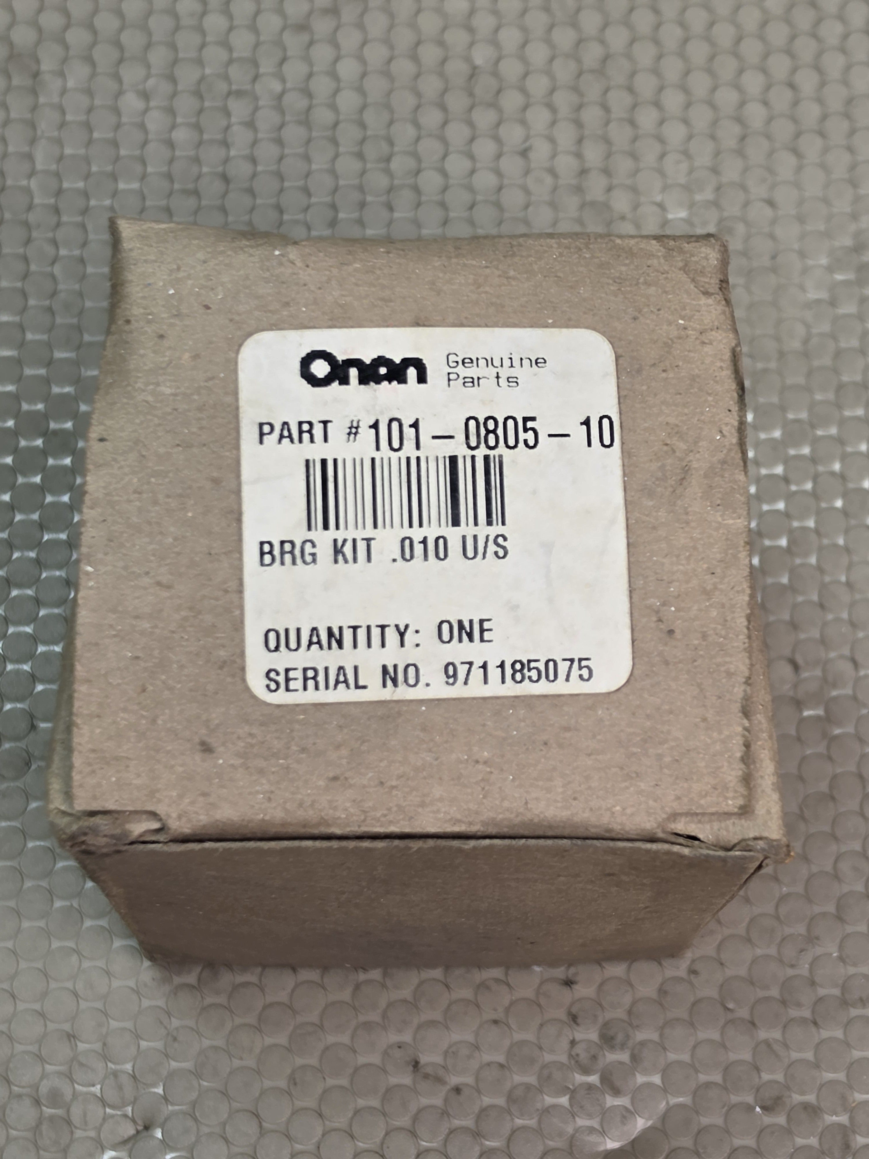 Onan 101-0805-10 Main Bearing Kit .010 U/S Undersize Genuine