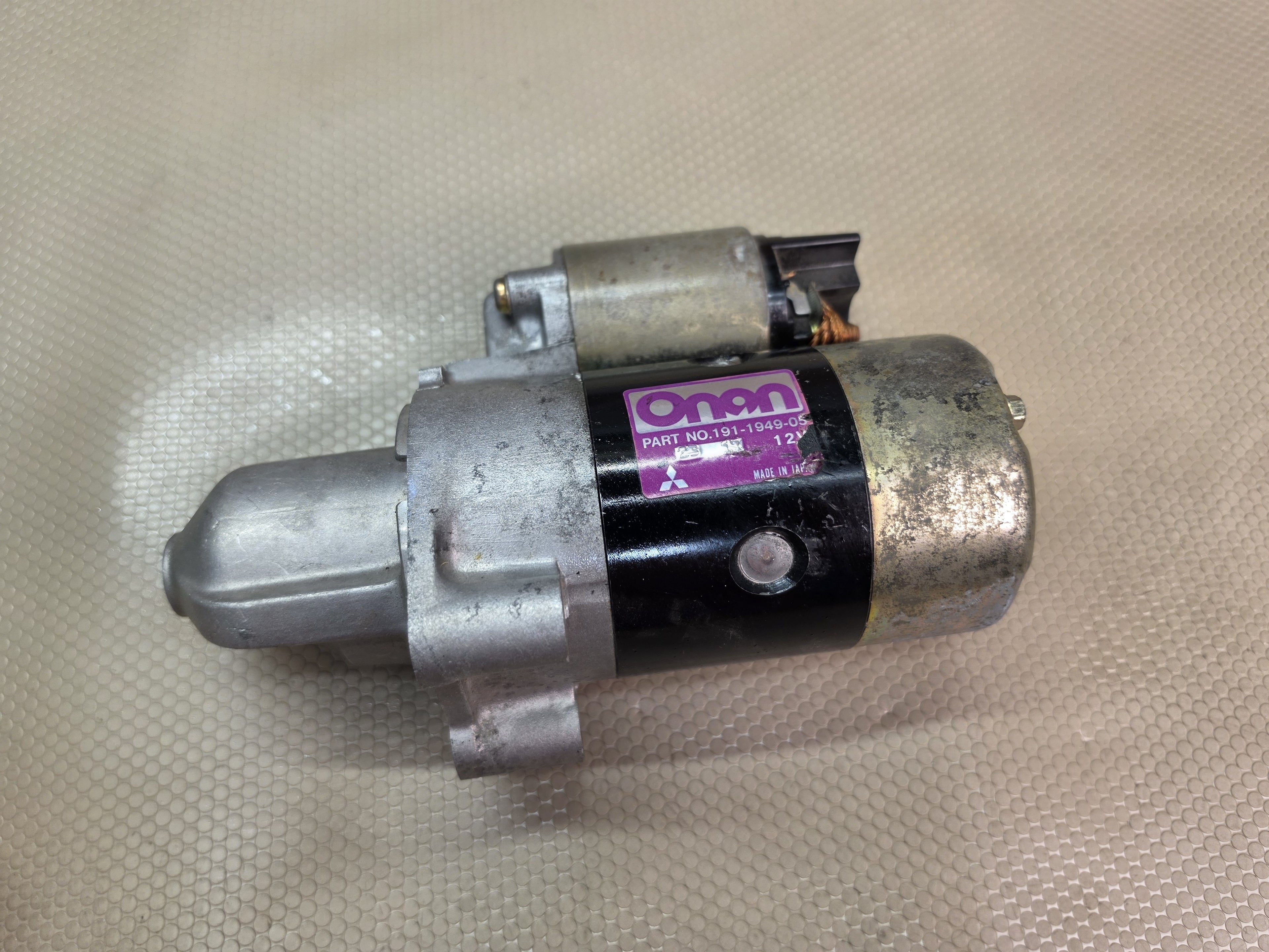 Onan 191-1949-05 Starter Motor 12V Generator Marine Engine Made in Japan