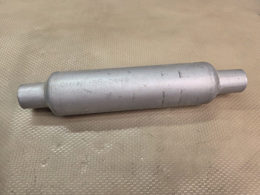 Onan Cummins 155-2449 Generator Exhaust Muffler Silencer