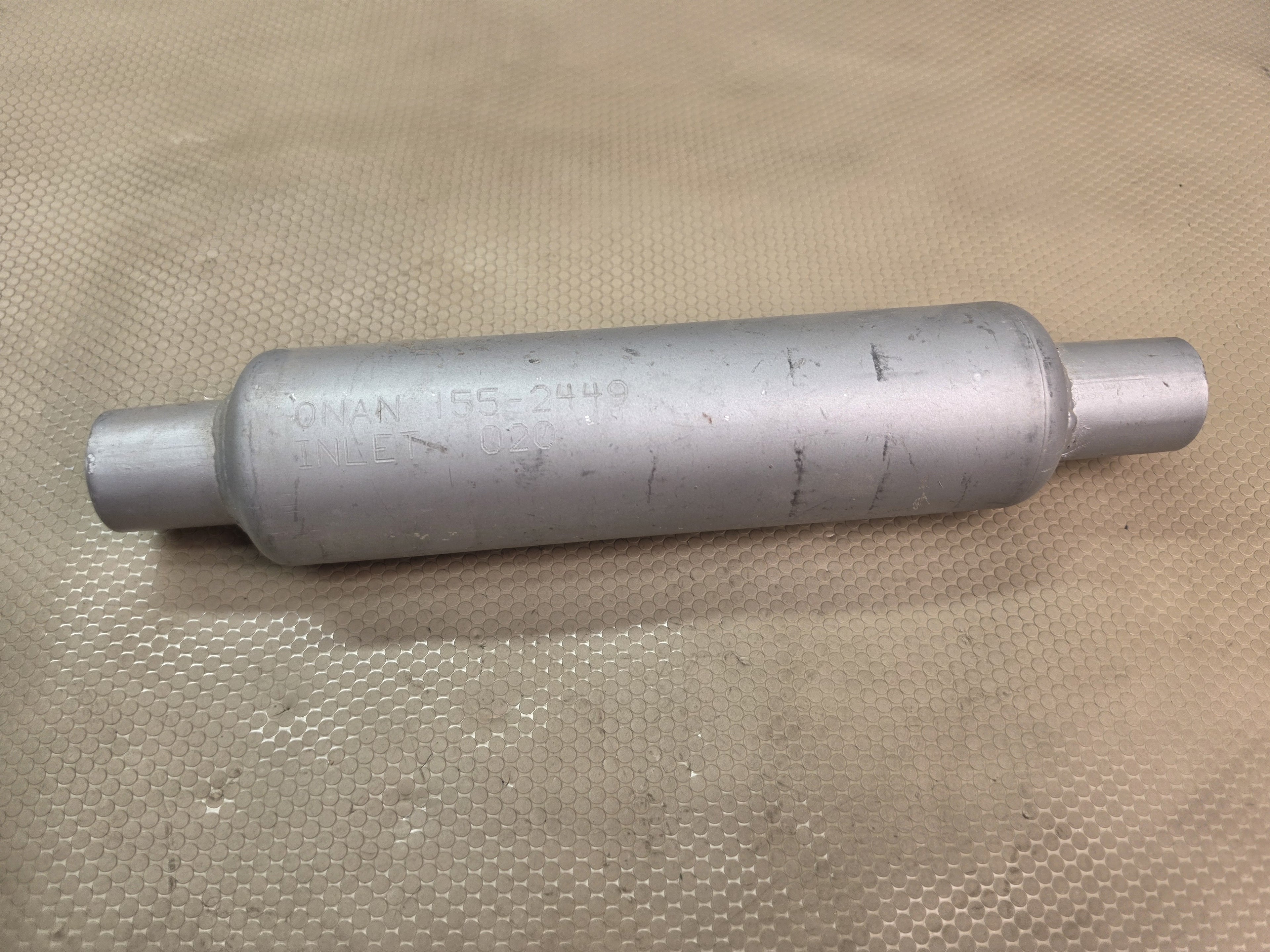 Onan Cummins 155-2449 Generator Exhaust Muffler Silencer