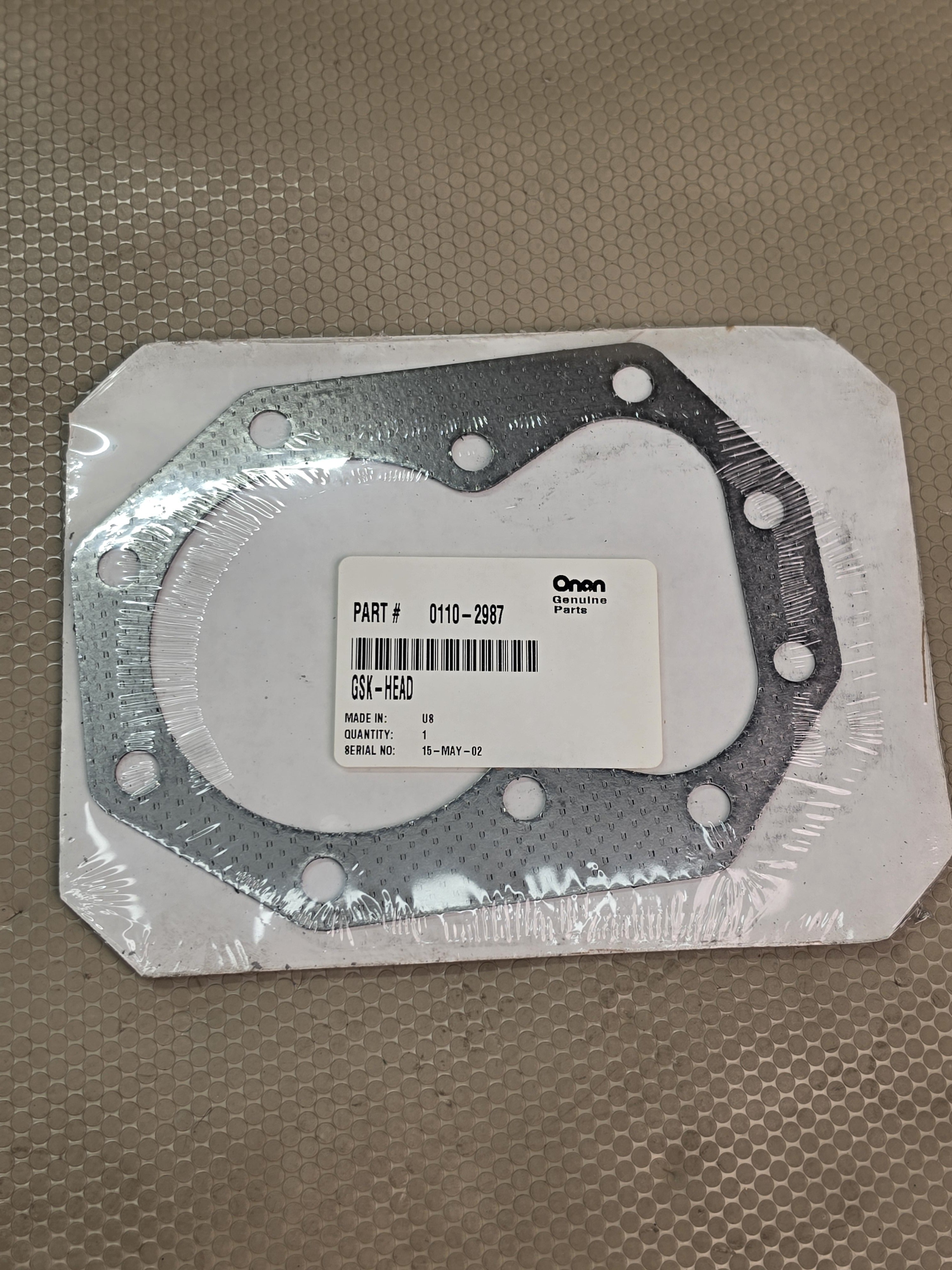 Onan 0110-2987 Cylinder Head Gasket GSK-HEAD Genuine Parts New