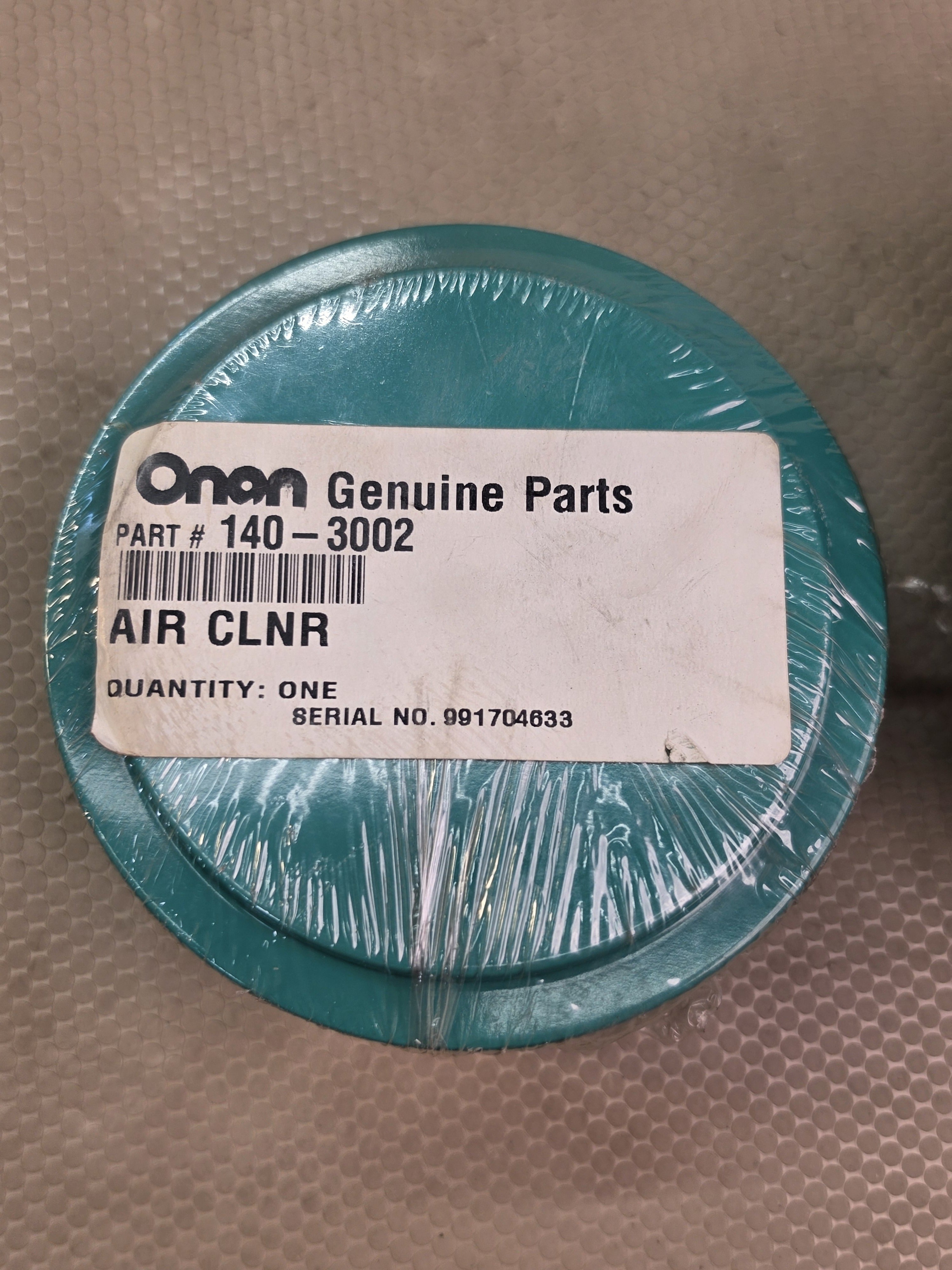 Onan 140-3002 Genuine Air Cleaner Housing Assembly NOS New Old Stock