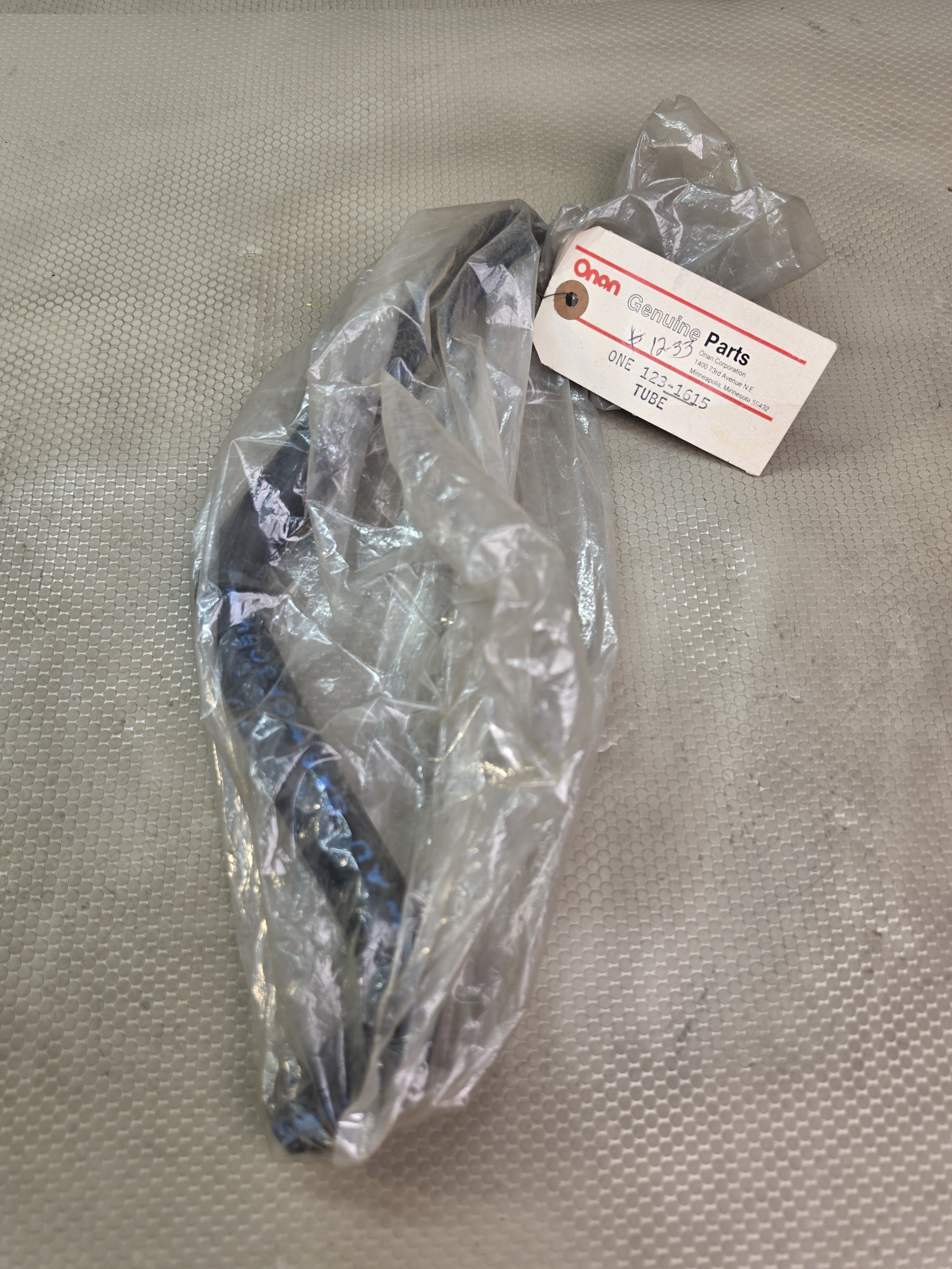 Onan 123-1615 Breather Tube Generator Engine Part NOS