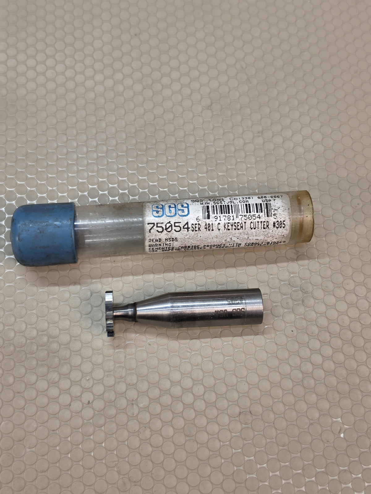SGS 75054 SER 401 C Keyseat Cutter Milling Bit #305