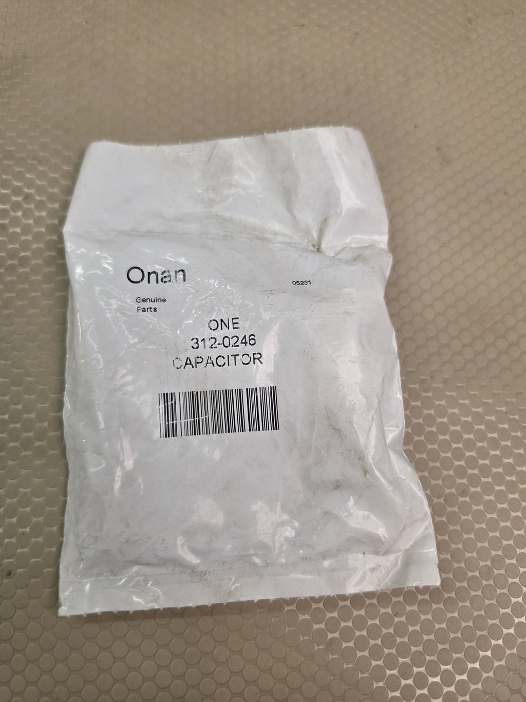 Onan 312-0246 Capacitor 3 MFD 300 VDC Generator Genuine Part