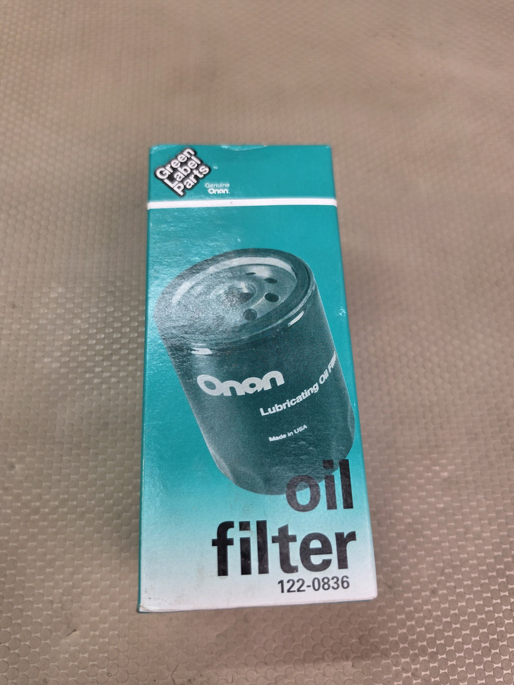 Onan 122-0836 Green Label Genuine Parts Lubricating Oil Filter Generator