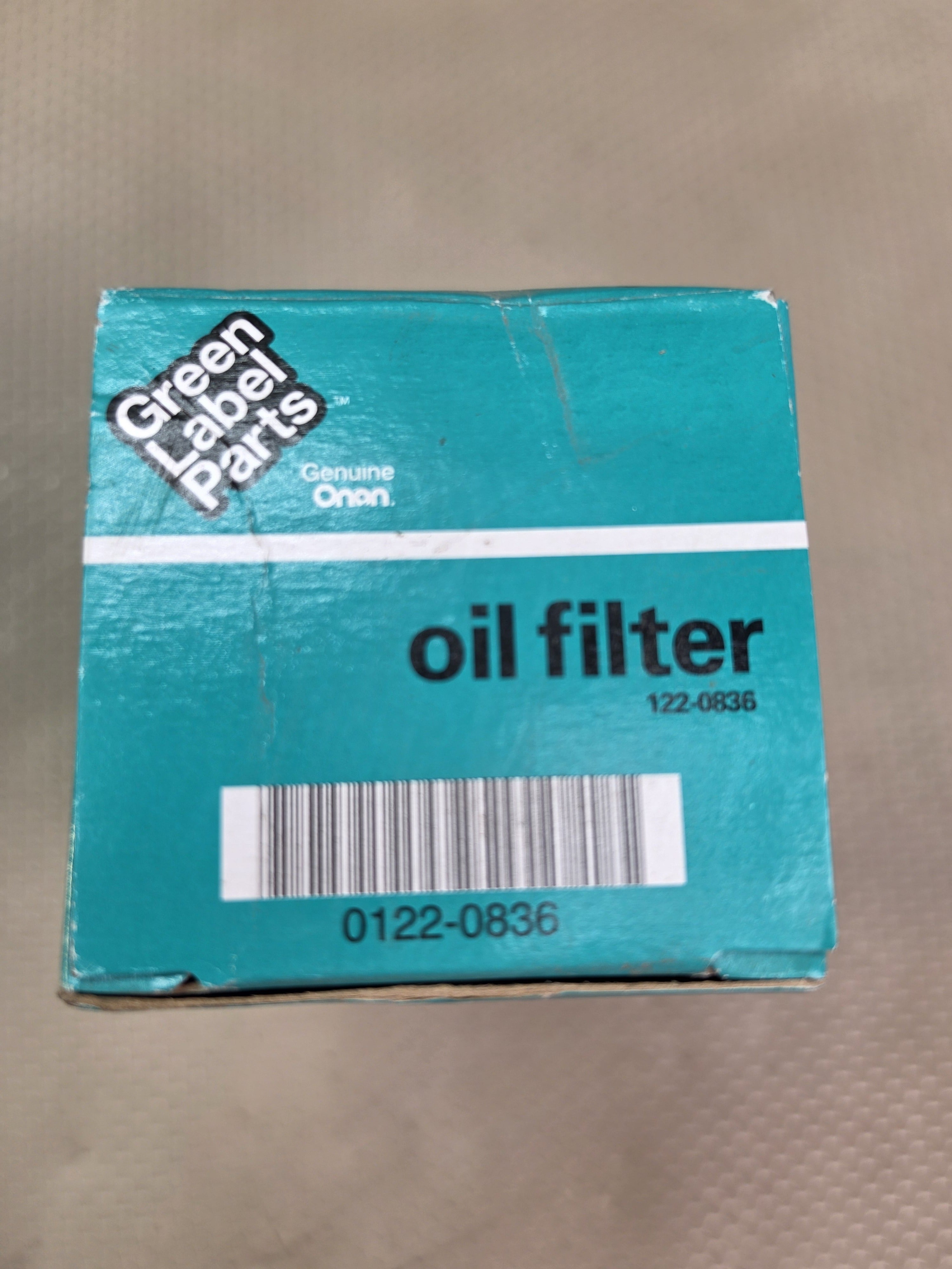 Onan 122-0836 Green Label Genuine Parts Lubricating Oil Filter Generator