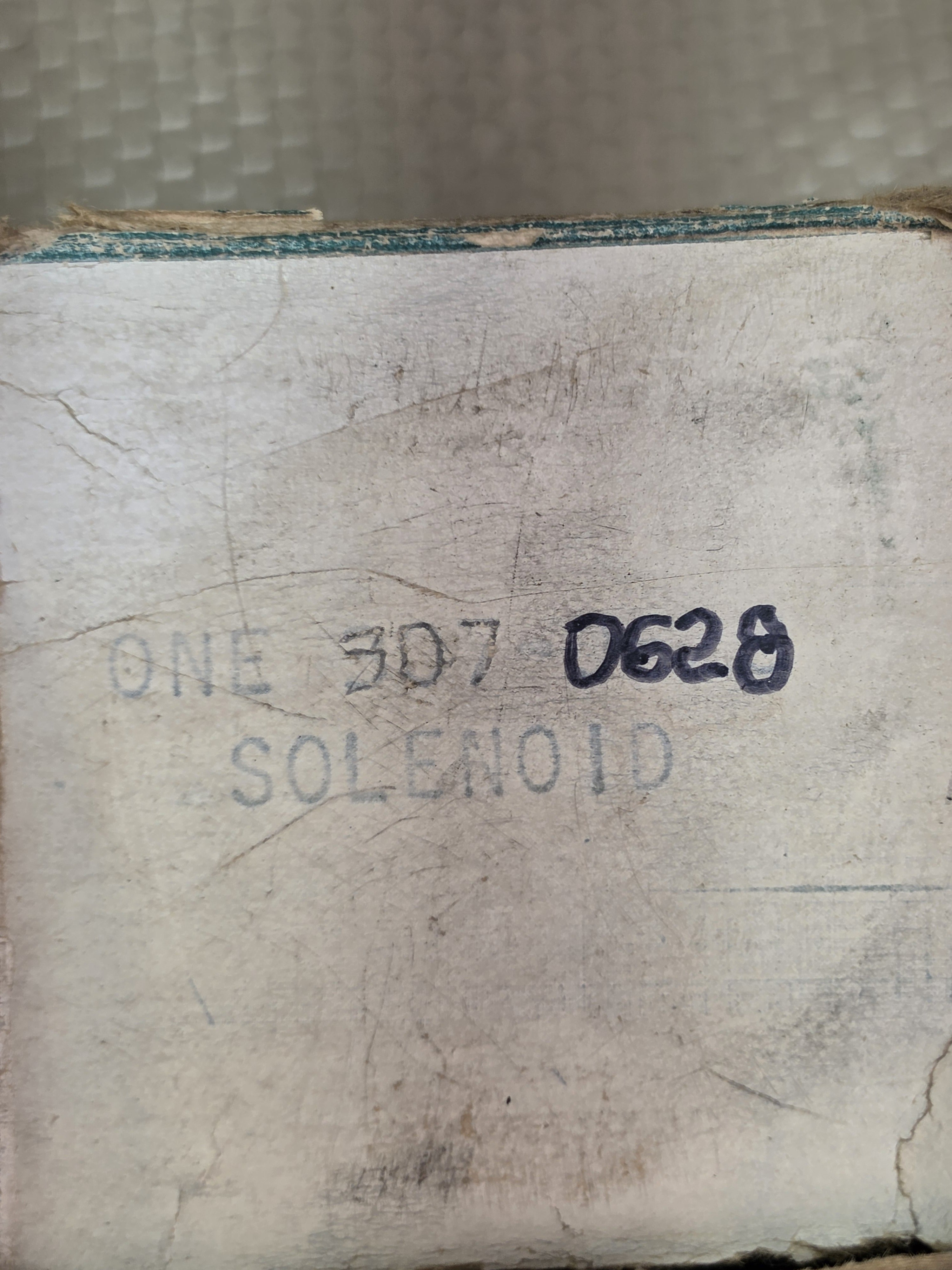 Onan OEM 307-0628 Solenoid 12V Prestolite SSC Stop Solenoid