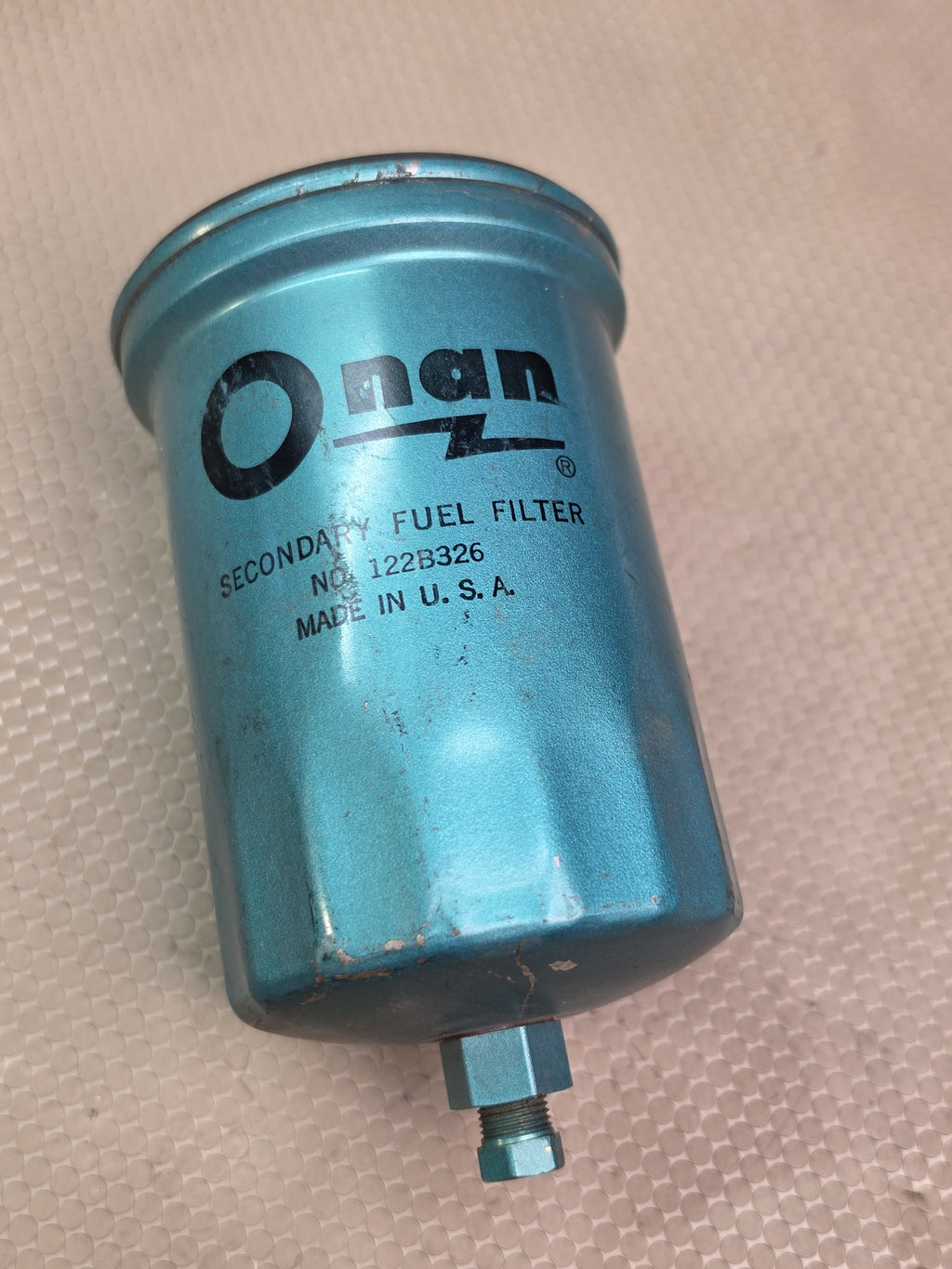 Onan OEM 122-0326122B326 Secondary Fuel Filter Cummins Generator Made in USA