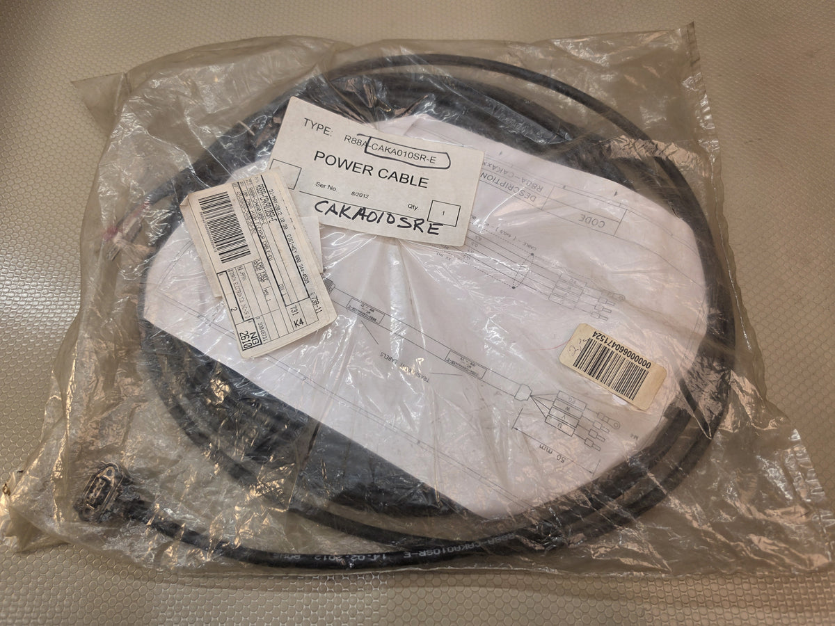 Omron R88A-CAKA010SR-E 10M High Flex Servo Motor Power Cable - NEW
