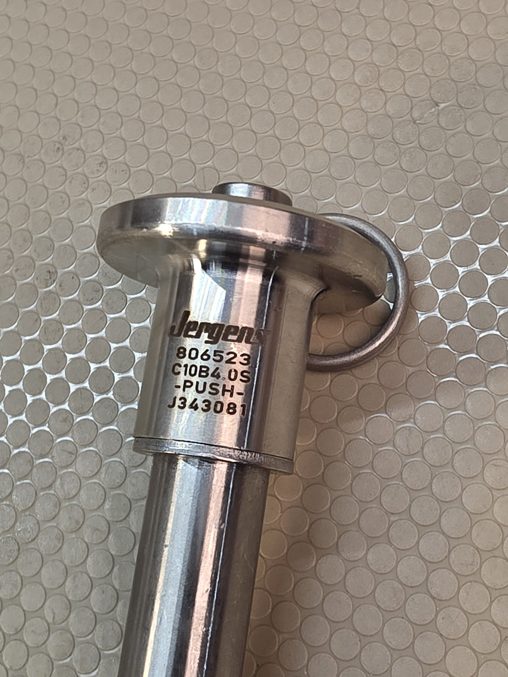 Jergens 806523 Kwik-Lok Stainless Heavy Duty Quick Release Pin 5/8 x 4 - NEW