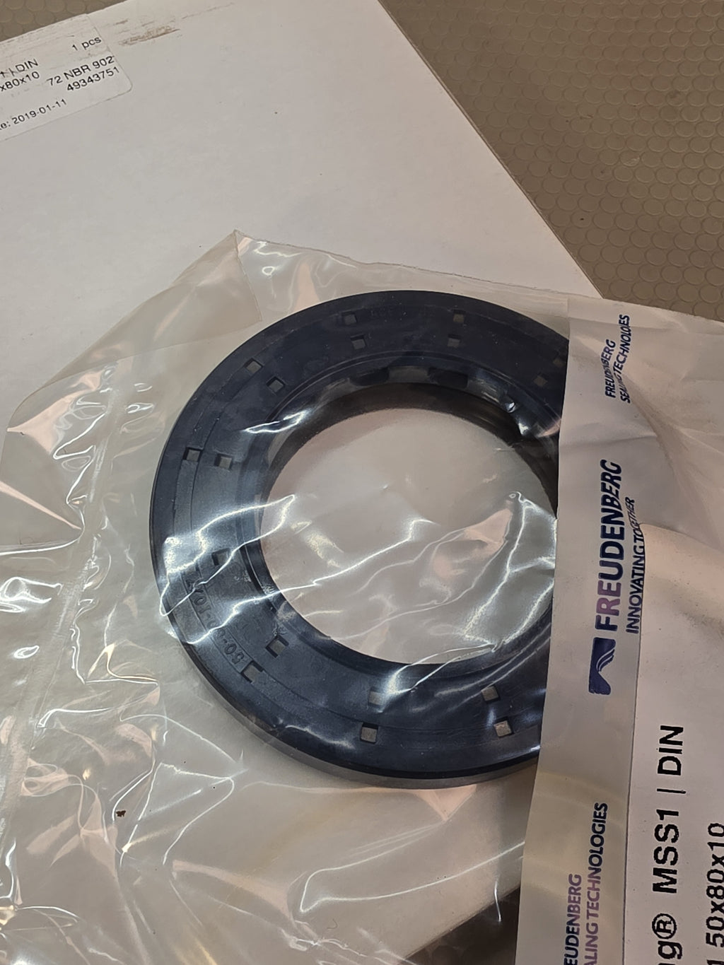 Freudenberg 49343751 Simmerring MSS1 Oil Seal 50x80x10 NBR NEW