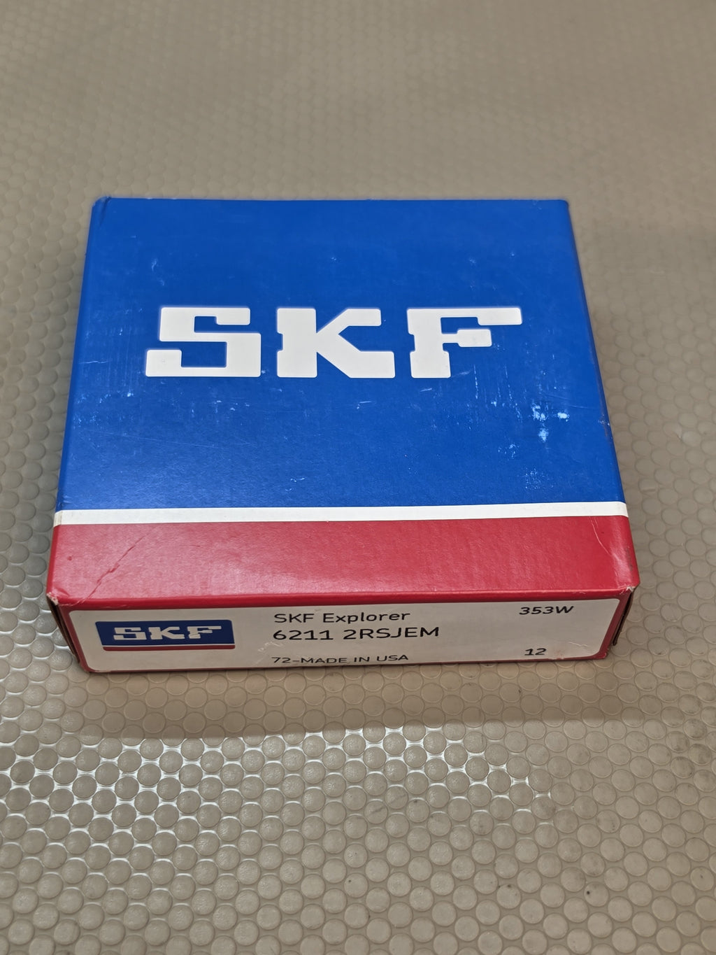 SKF 6211-2RSJEM Ball Bearing C3 Electric Motor Grade 55x100x21mm Explorer - New