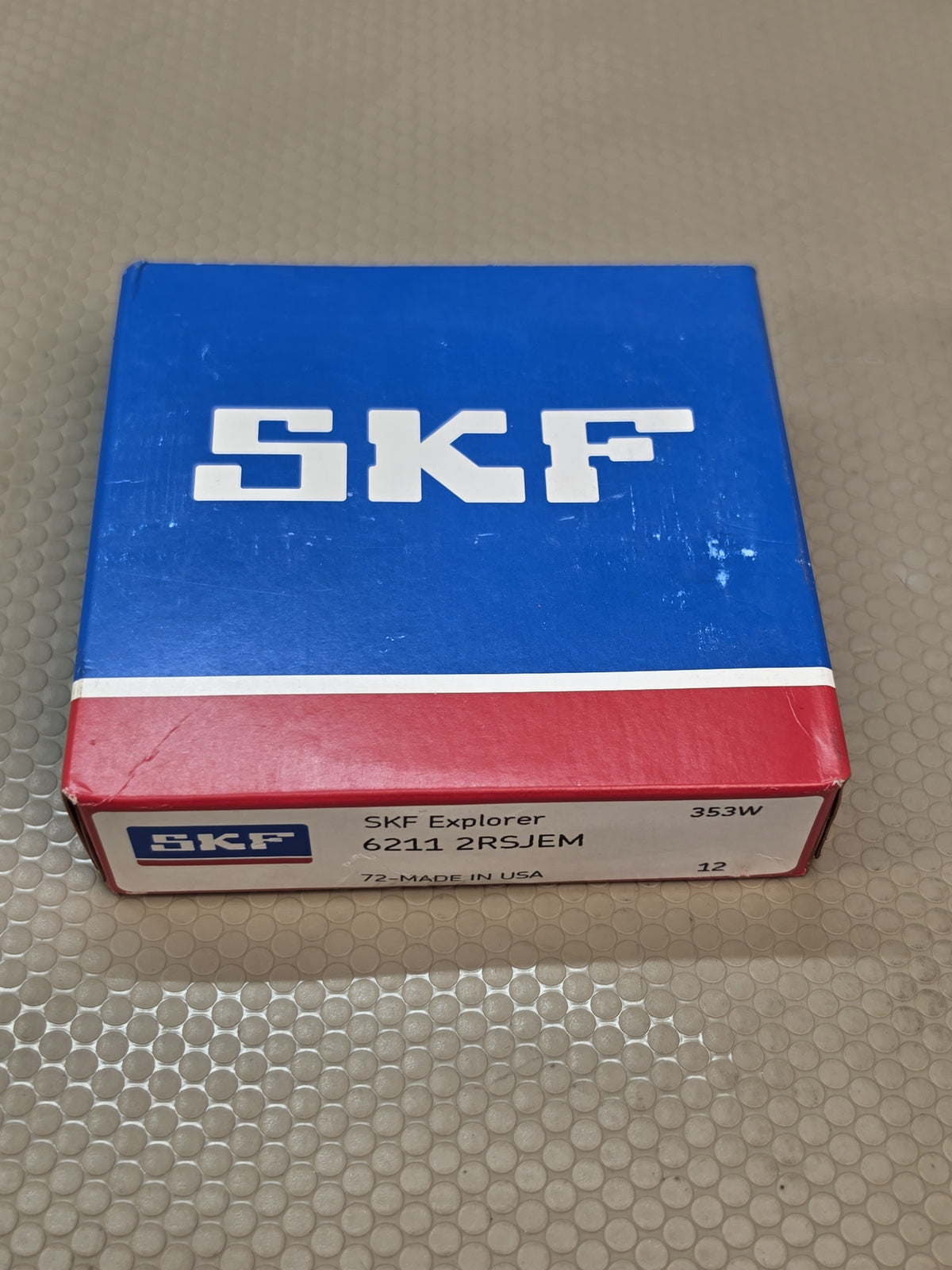 SKF 6211-2RSJEM Ball Bearing C3 Electric Motor Grade 55x100x21mm Explorer - New