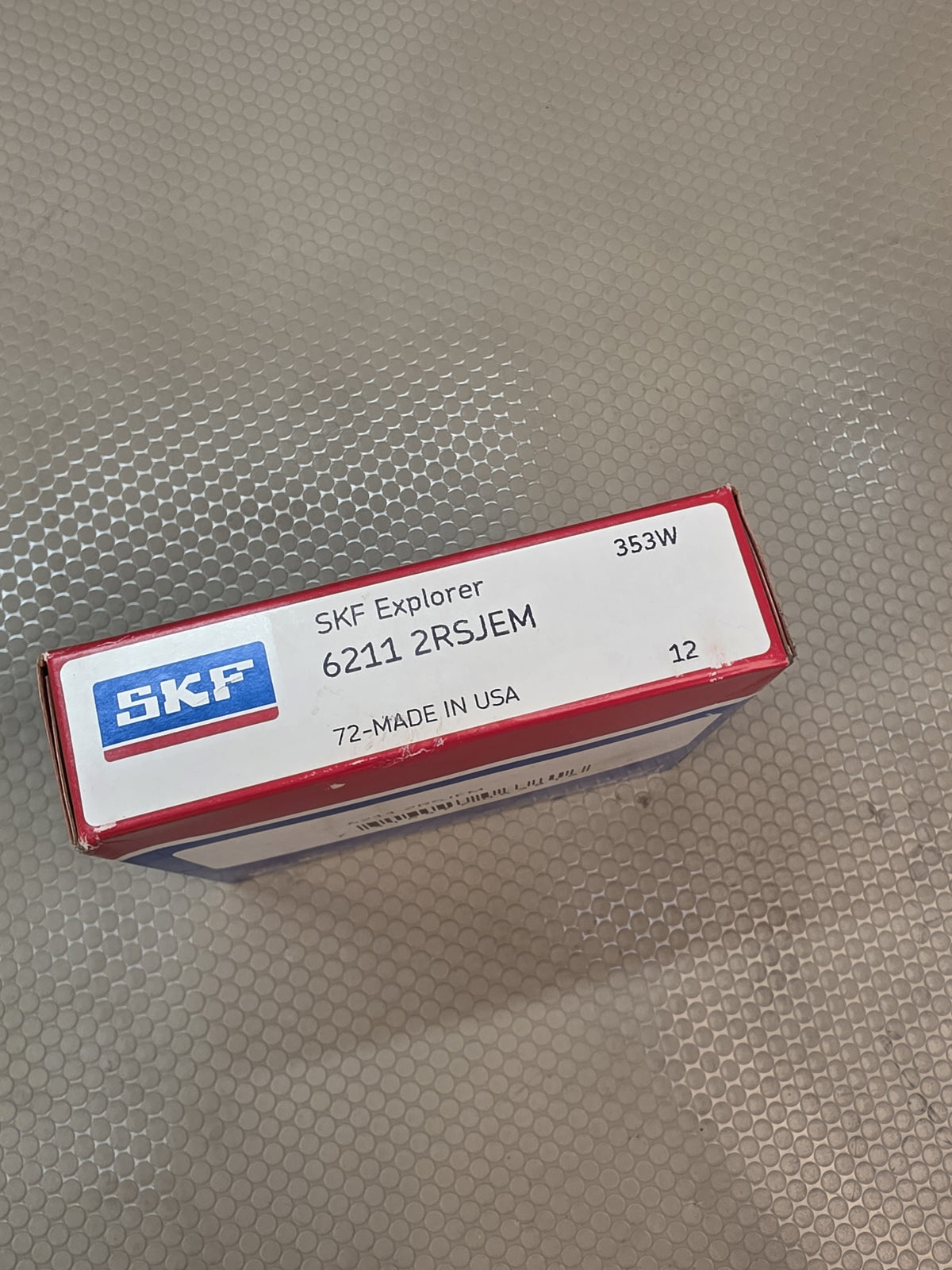 SKF 6211-2RSJEM Ball Bearing C3 Electric Motor Grade 55x100x21mm Explorer - New