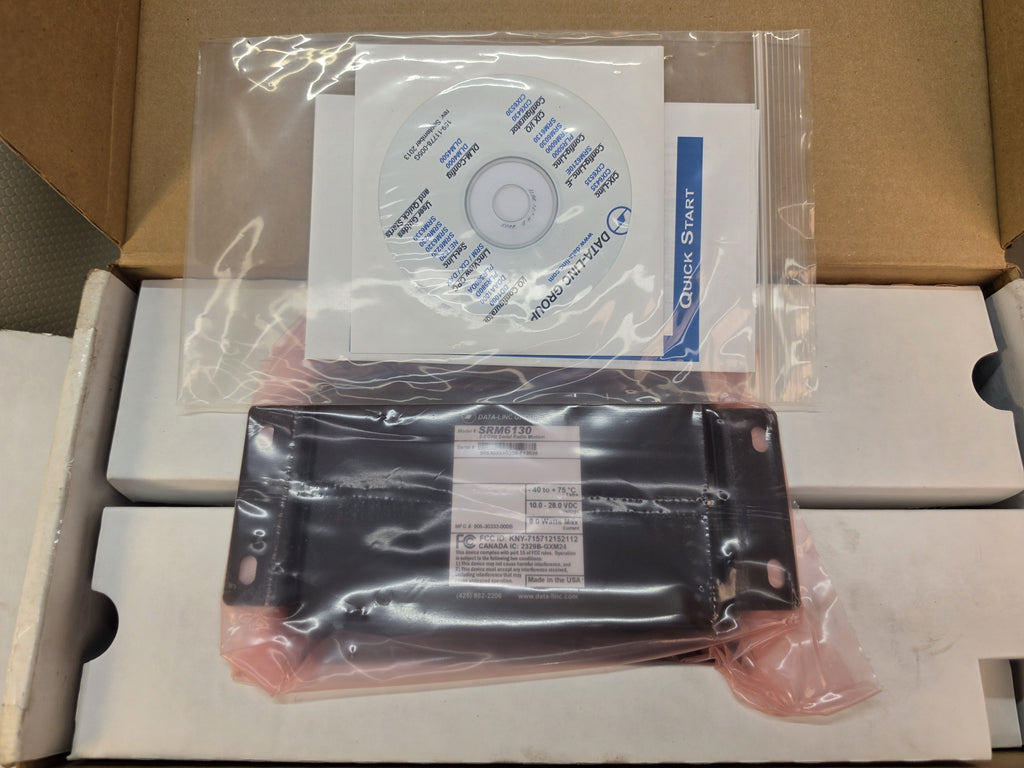 Data-Linc SRM6130 2.4GHz Long Range Serial Radio Modem RS232/485 905-30333- NEW