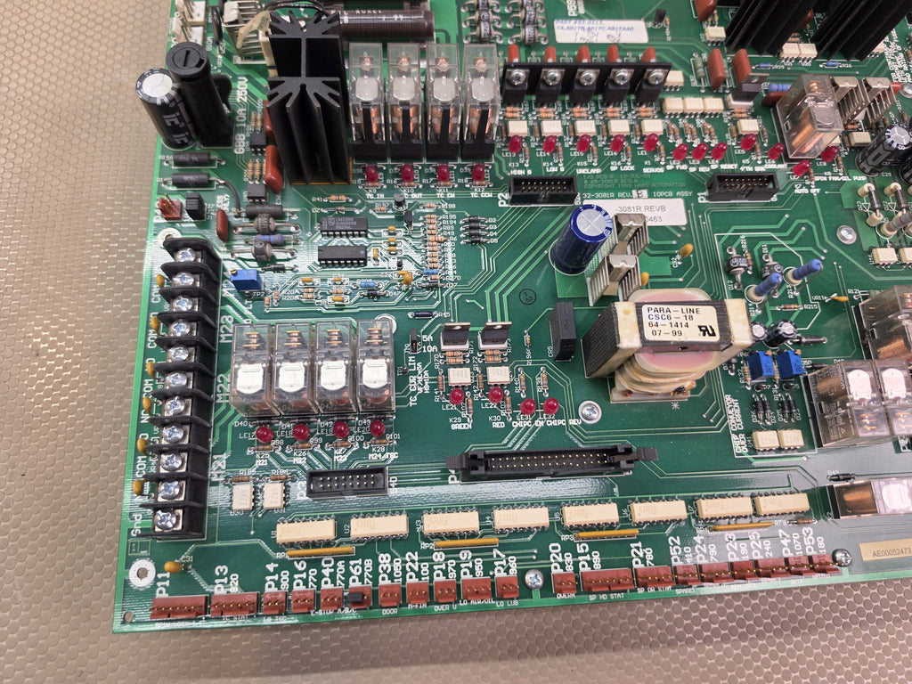 Haas Automation 32-3081R Rev B I/O PCB Input Output Control Board IOPCB *TESTED*