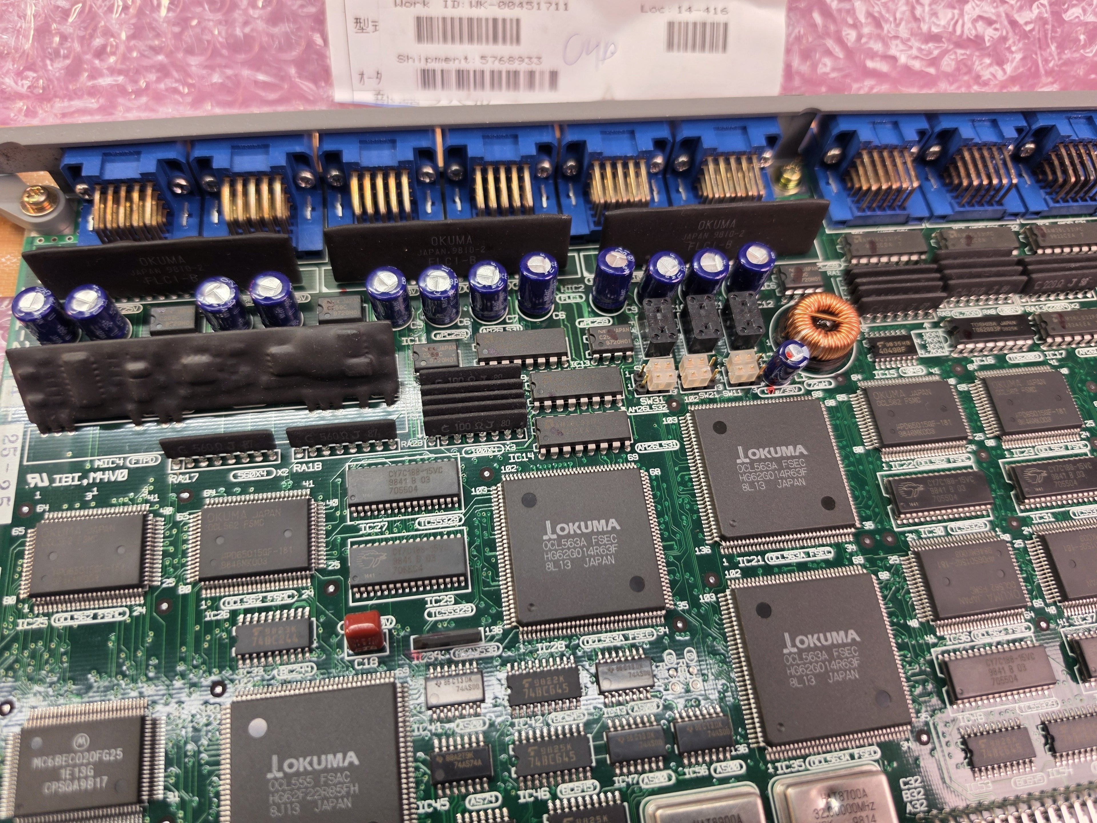 Okuma A911-2160-01-010 OSP7000 SVP Board CNC Control Circuit Board 1911-2160 *NEW*