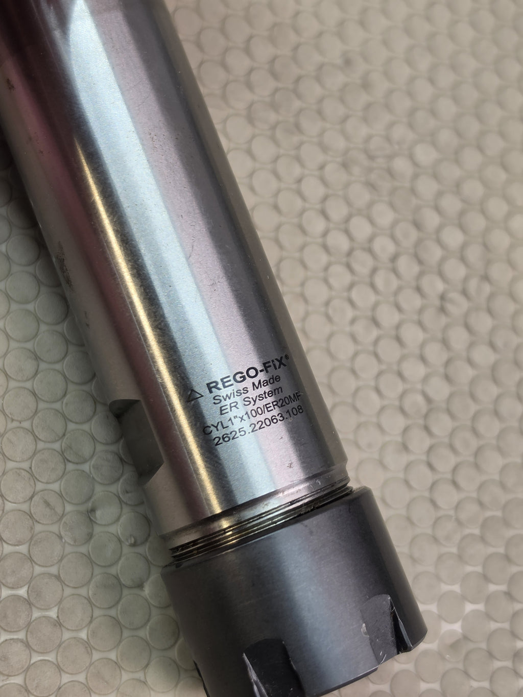 REGO-FIX 2625.22063.108 ER20 Collet Chuck 1" Straight Shank 100mm