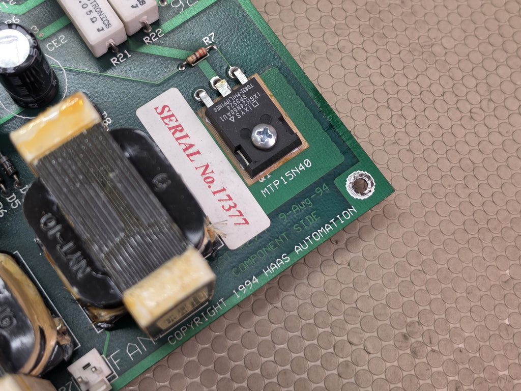 Haas SDIST Rev F CNC Axis Power Board Control Board