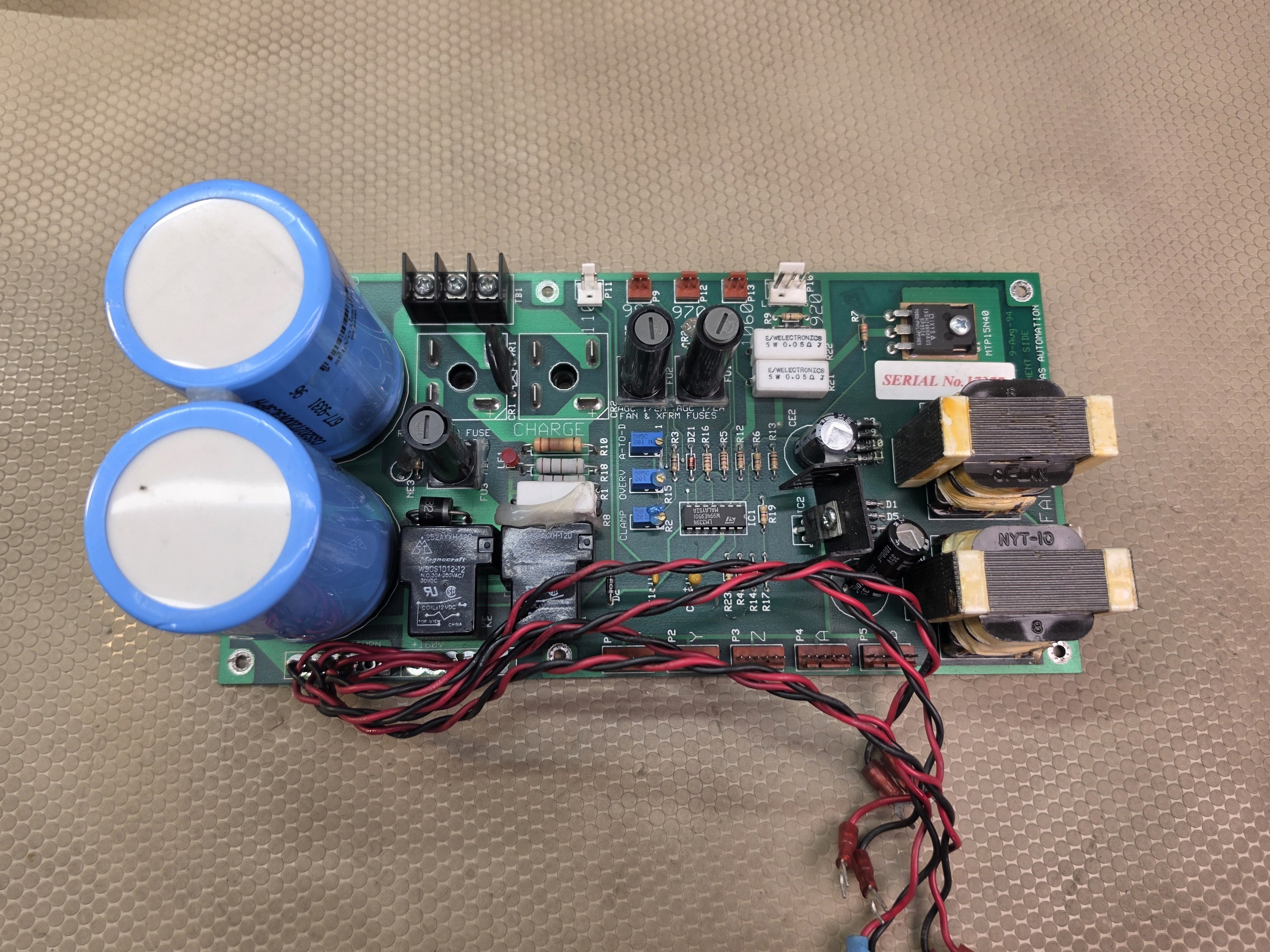 Haas SDIST Rev F CNC Axis Power Board Control Board