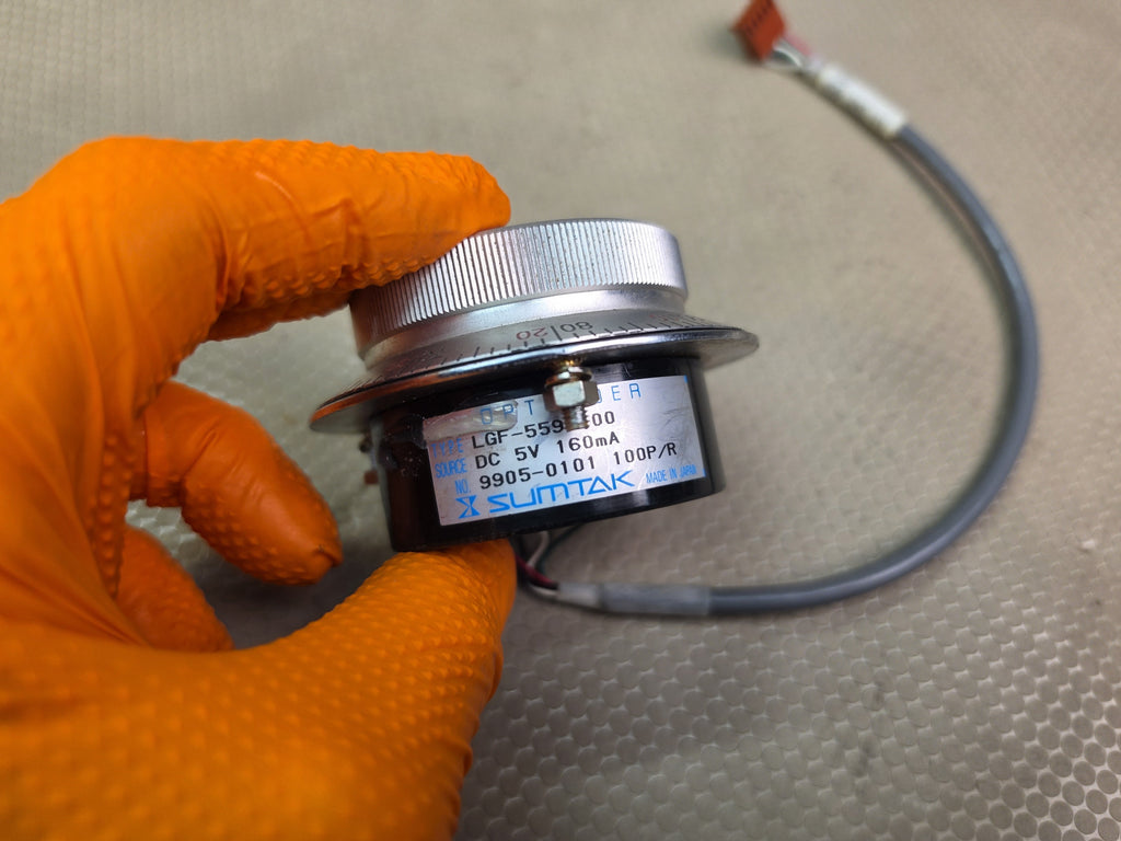 HAAS OEM SUMTAK LGF-559-100 Manual Pulse Generator MPG Handwheel Encoder 100P/R CNC
